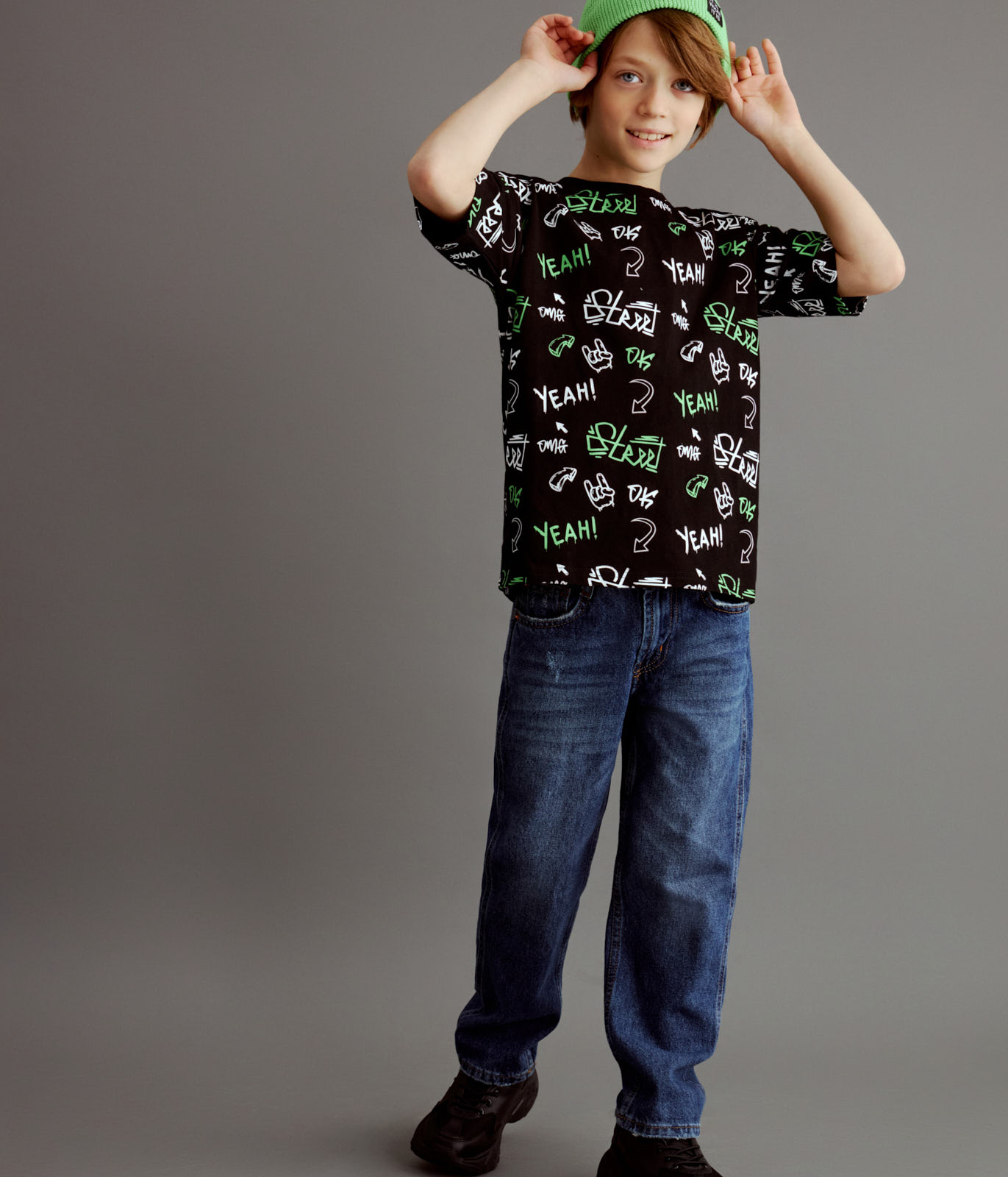 BOYS Tee SS Jersey/ Футболка детская к/р/SS24TKB061