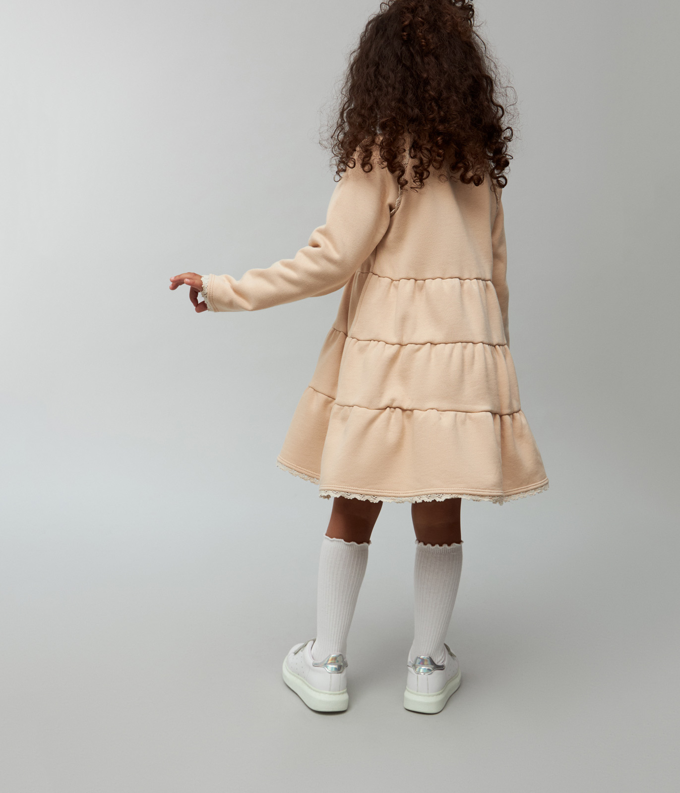 GIRLS dress LS/ Платье детское д/р/AW23TKG029