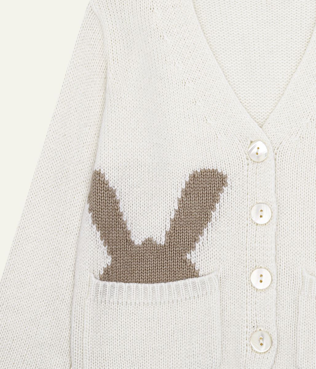 GIRLS Cardi knitted/Кардиган детский/AW23TKG044W