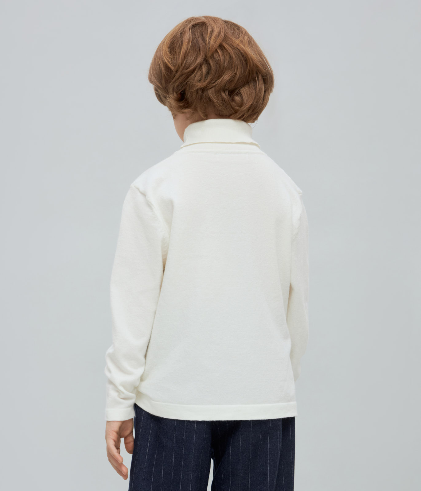 GIRLS roll neck knitted/Водолазка детская/AW24TKU046