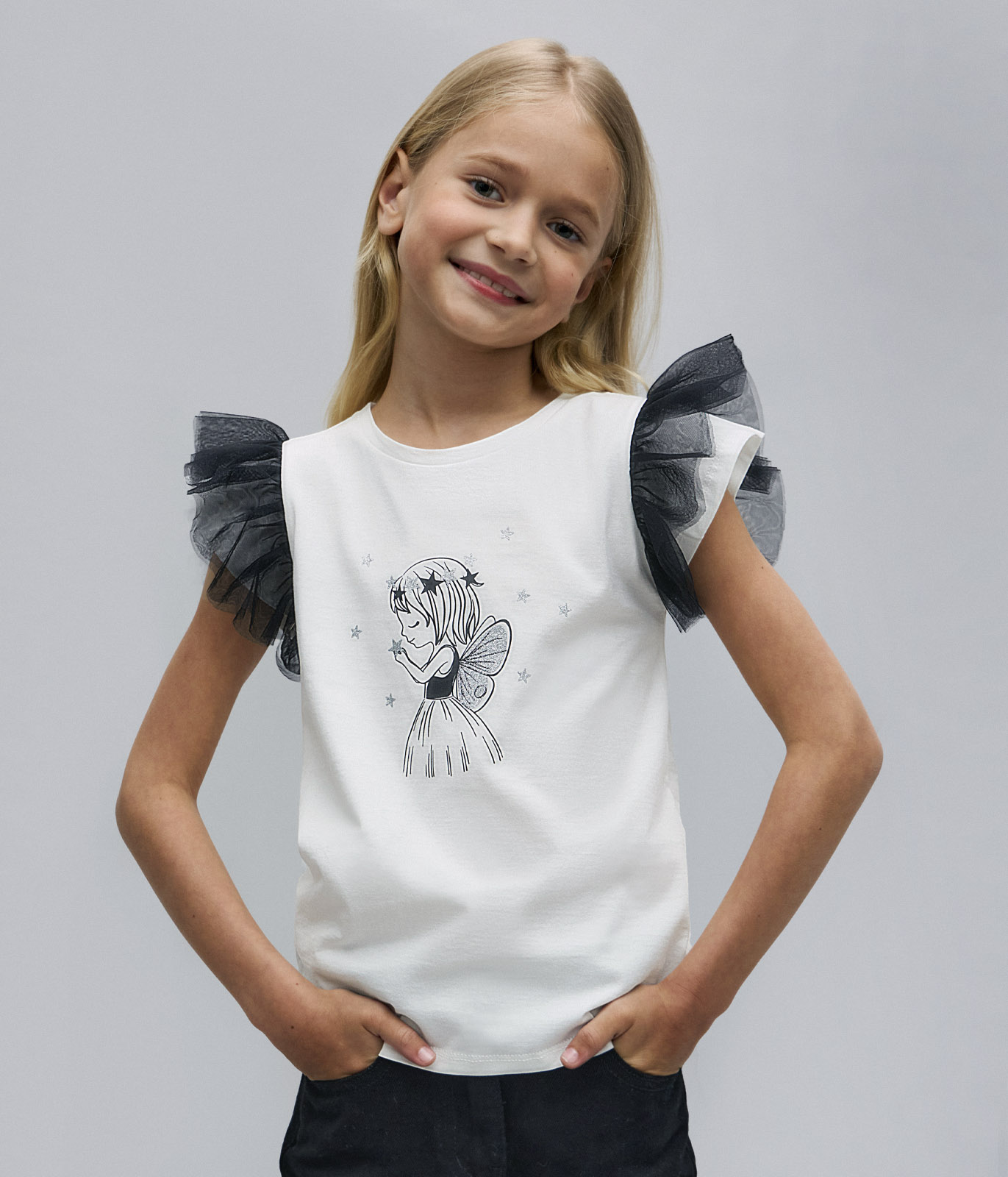 GIRLS Tee SS/ Футболка детская к/р/AW23TKG062