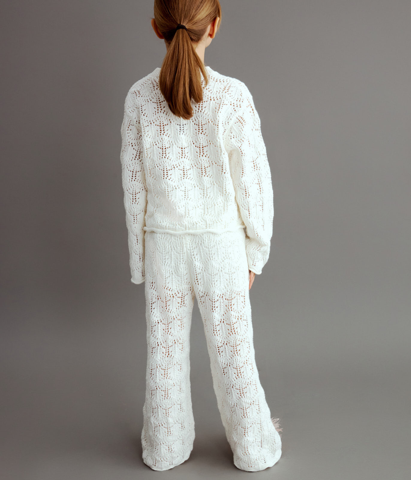 GIRLS jumper knitted/Джемпер детский/SS24TKG030