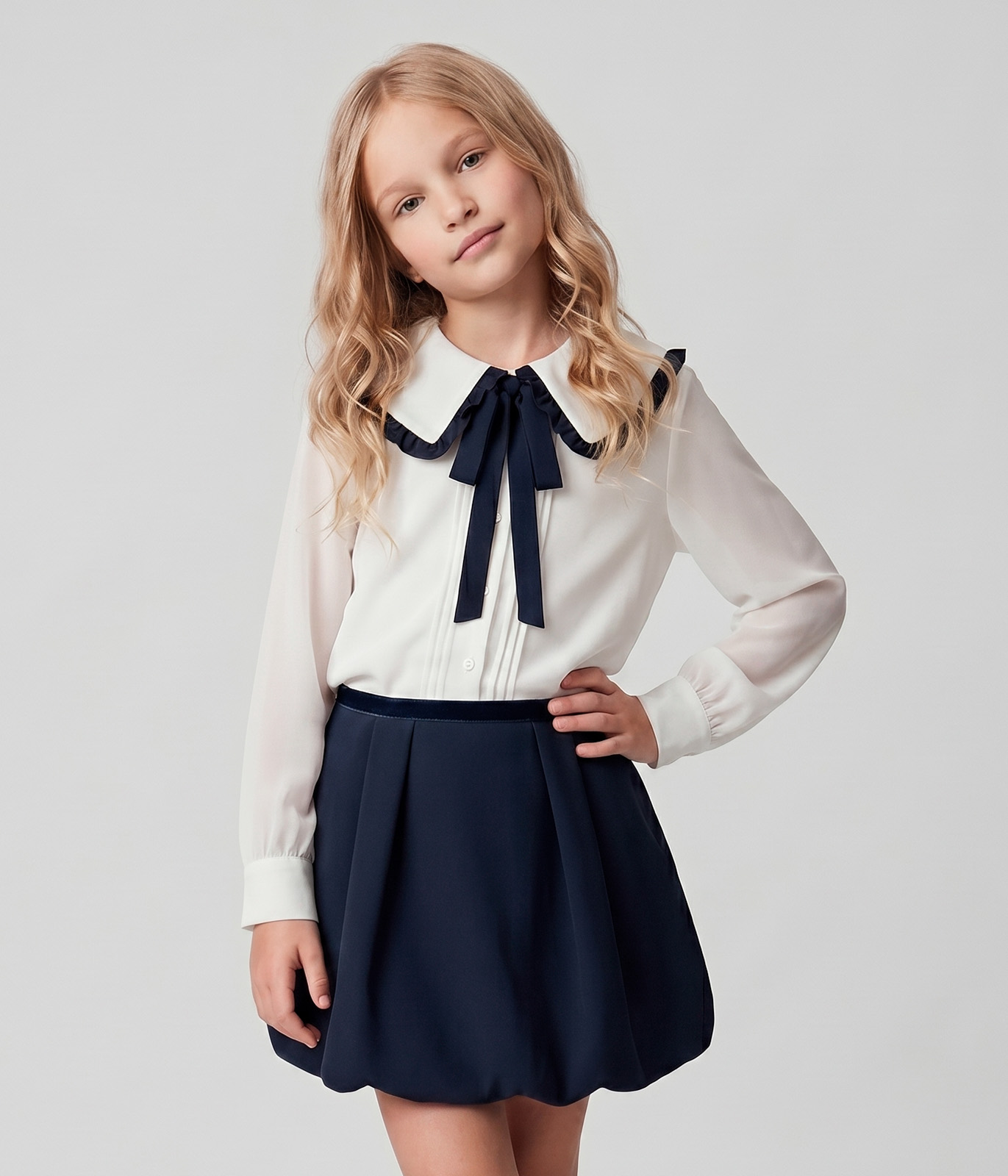 GIRLS Blouse/Блузка детская/AW26TKG020