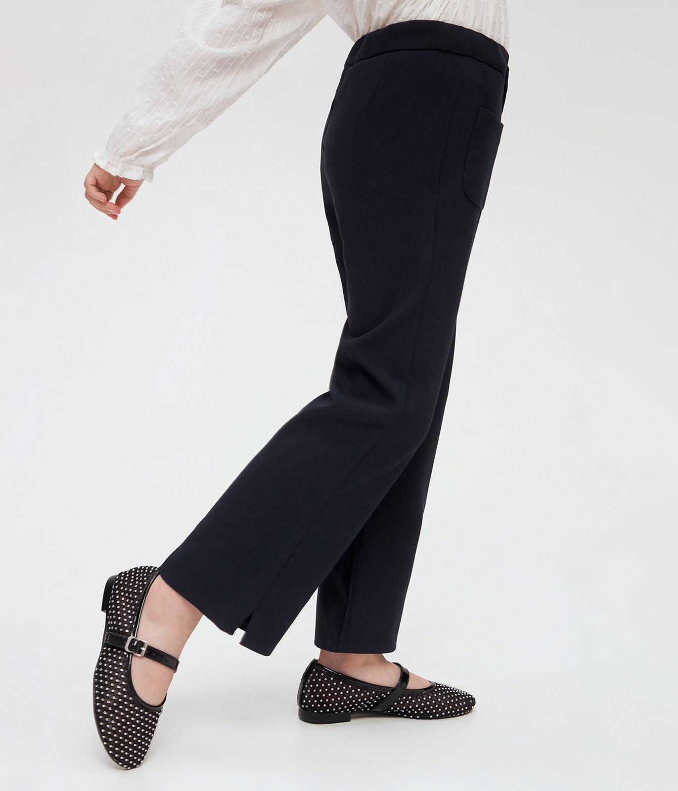 GIRLS School Trousers stretch/ Брюки детские AW24TKG007
