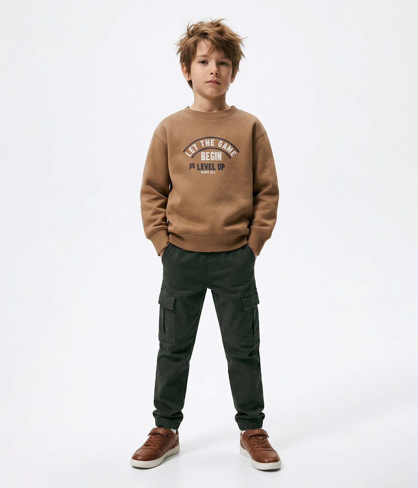 BOYS Jumper sweat/Джемпер детский/AW23TKB038