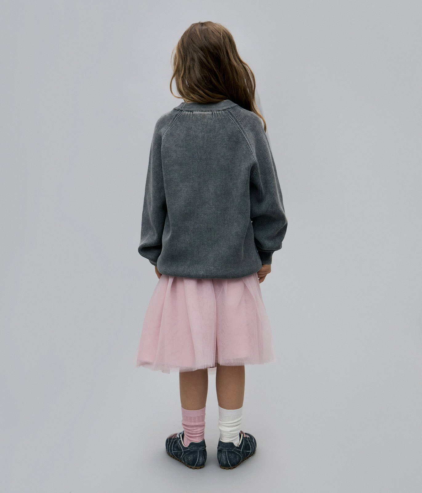 GIRLS Mesh skirt/ Юбка детская/AW23TKG060