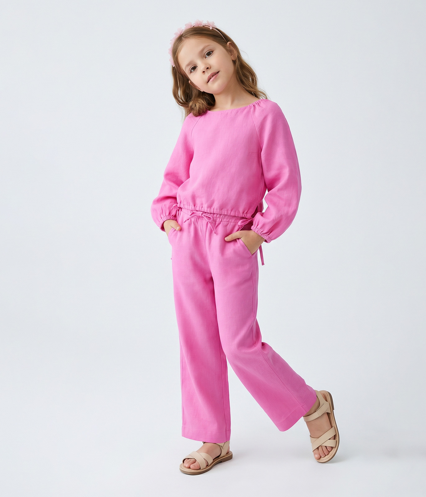 GIRLS Blouse/Детская блузка /SS25TKG022