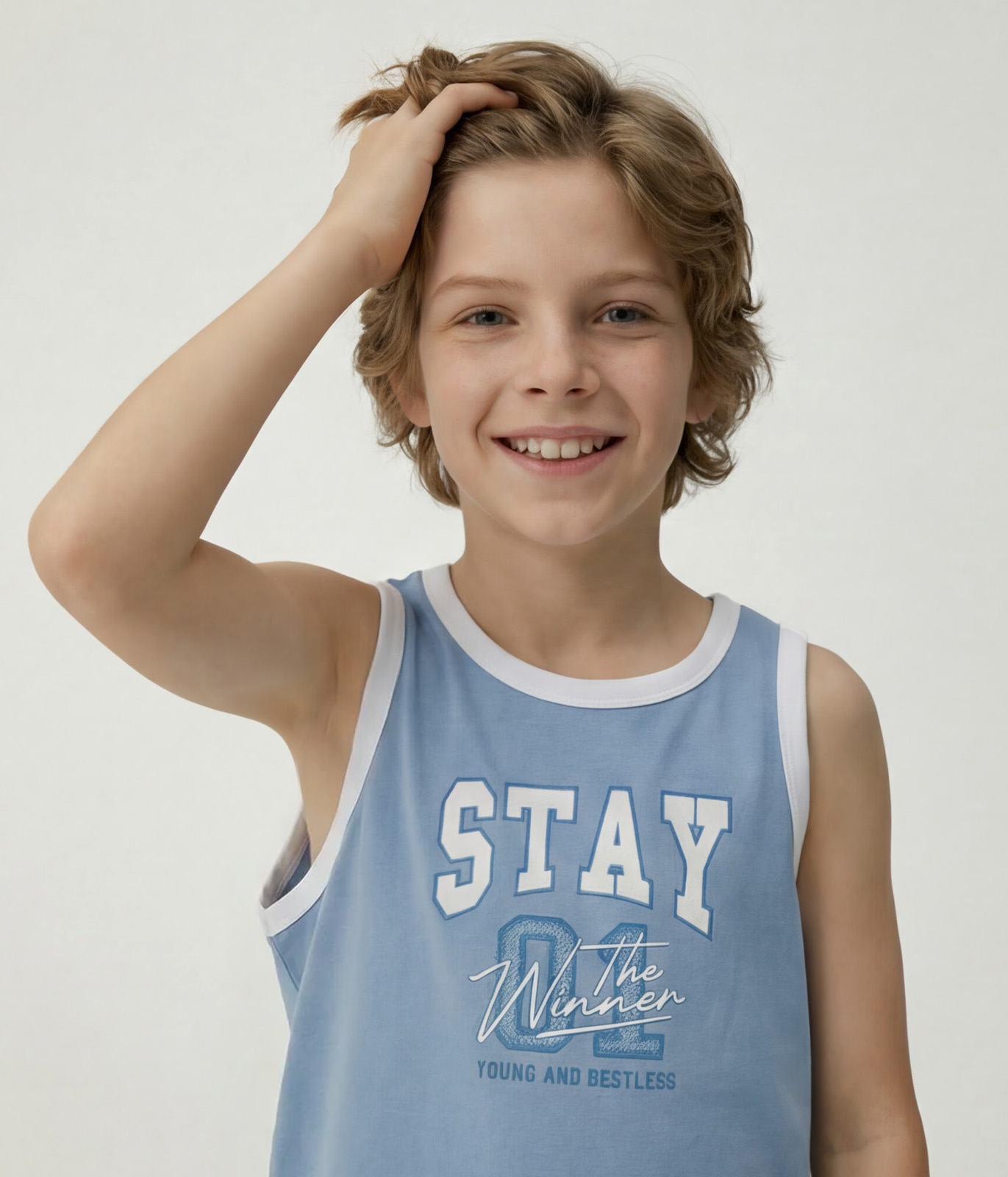 BOYS Set: t-shirt & shorts/Комплект: майка и шорты детские/SS26TKB015