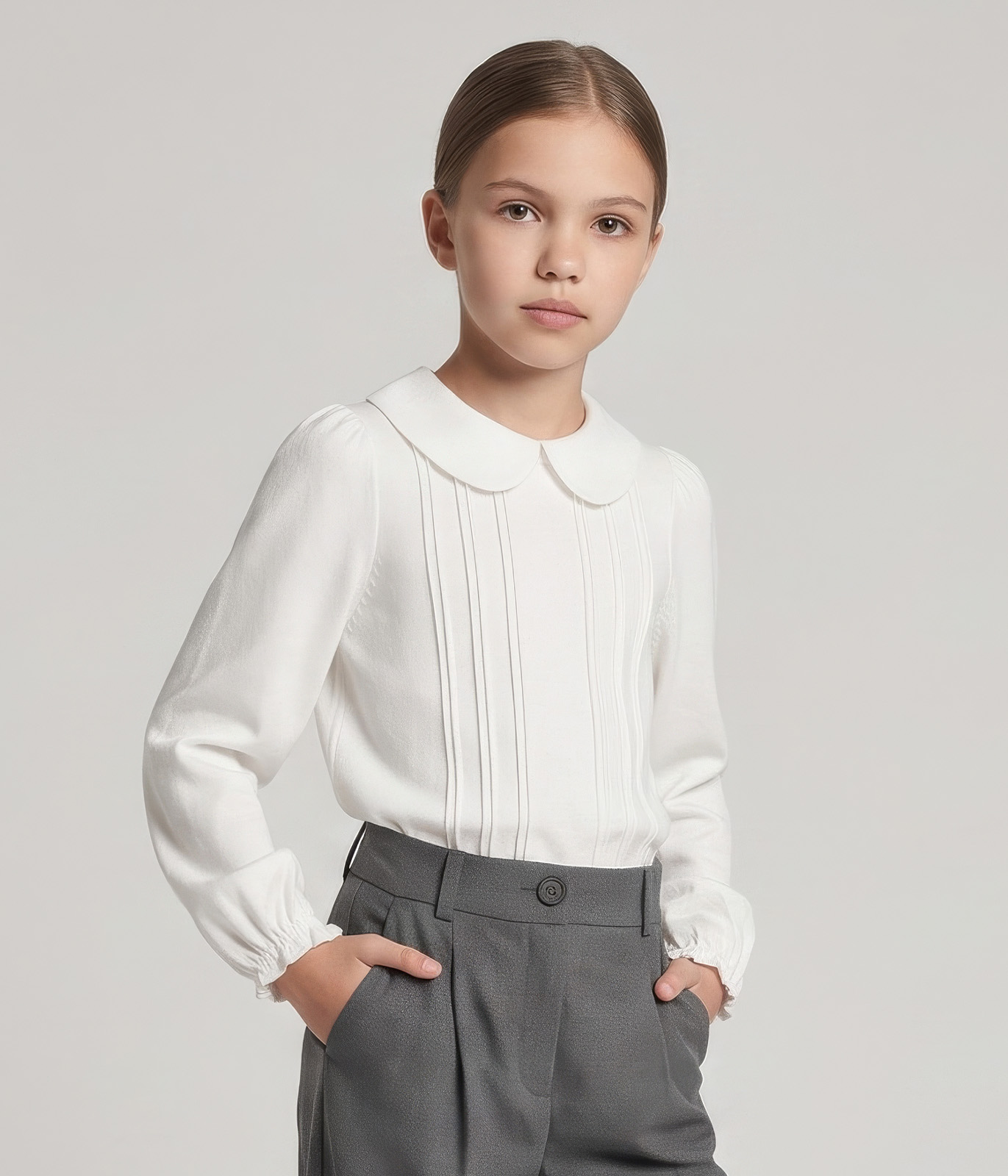 GIRLS Longsleeve/Блузка детская/AW25TKG022