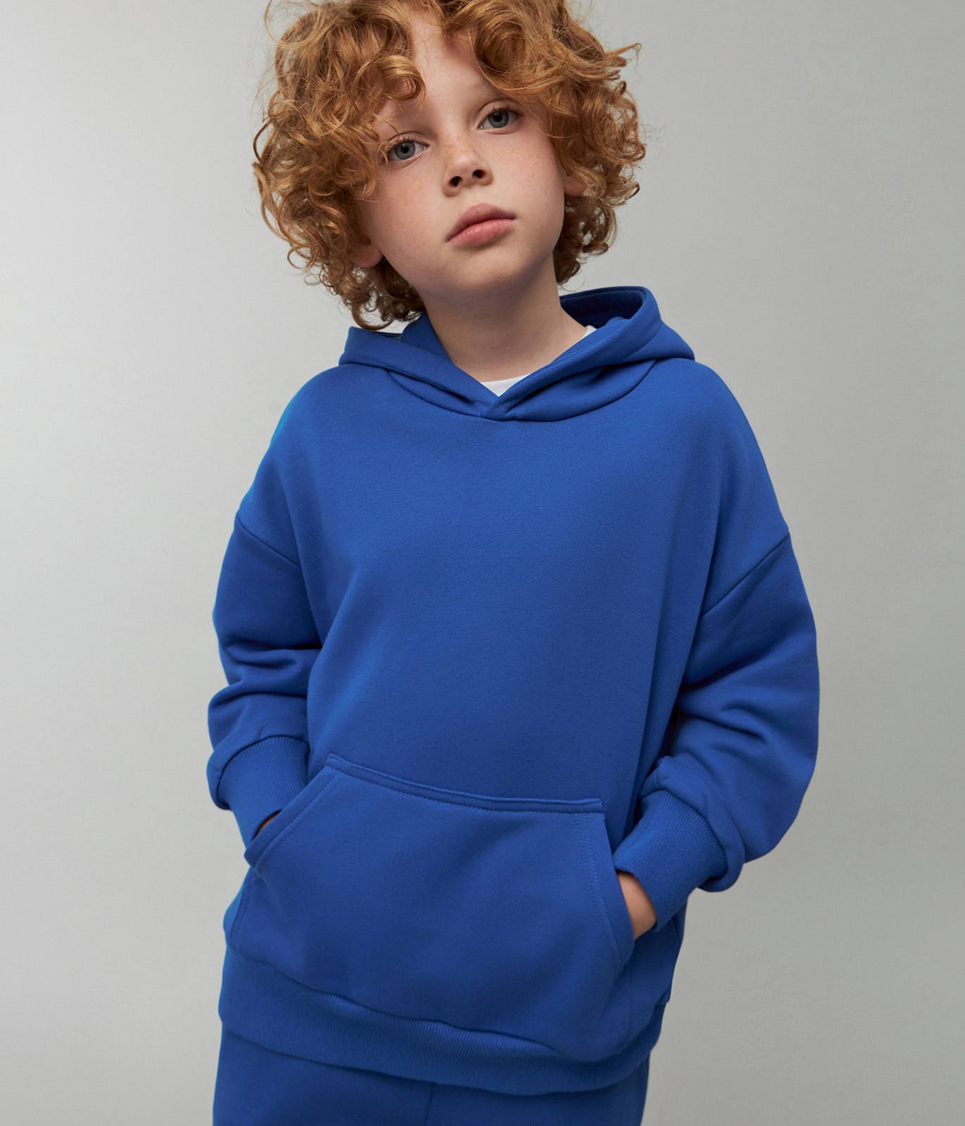 BOYS Set hoody and joggers sweat/ К-т джемпер и брюки детский/SS24TKB040