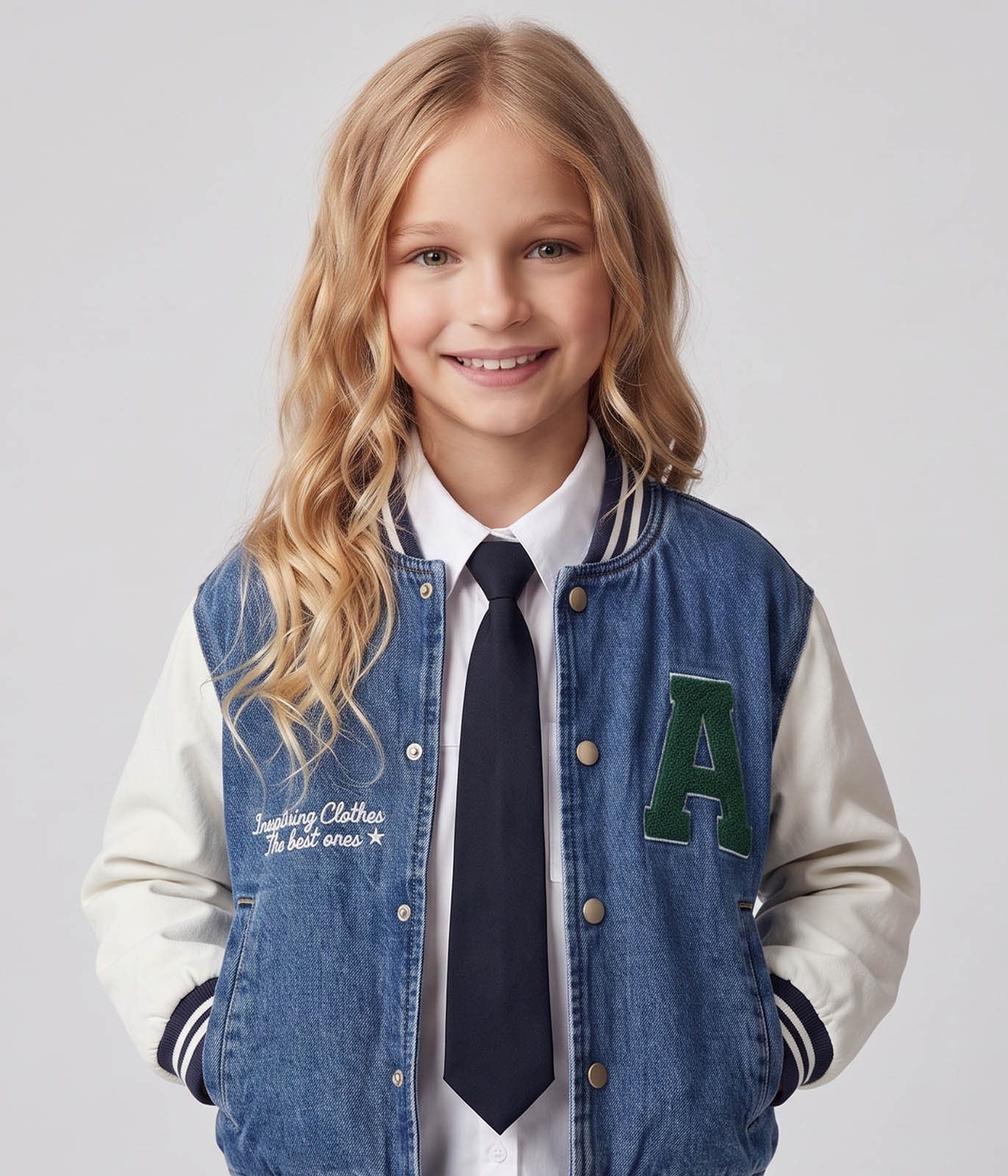 Denim jacket/Бомбер детский /SS26TKU001