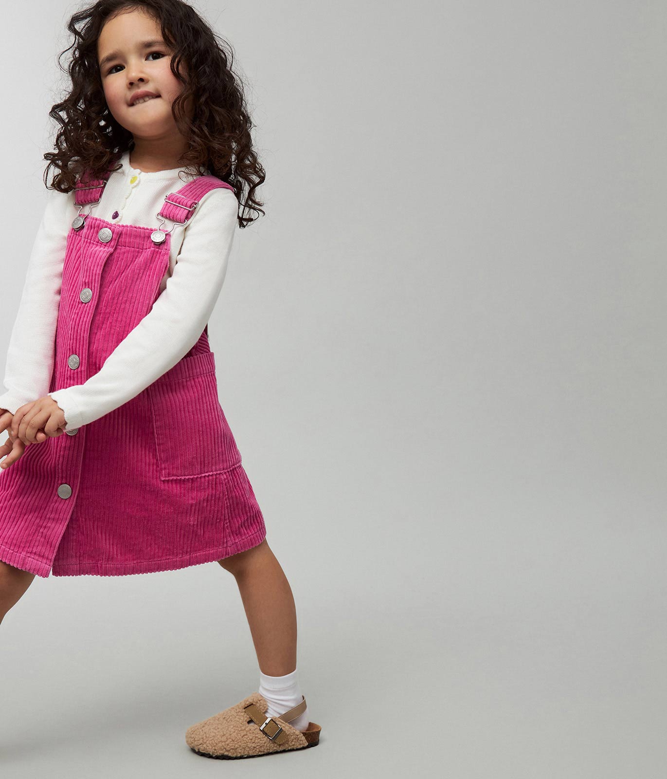 GIRLS pinny dress/ Сарафан детский/AW23TKG050