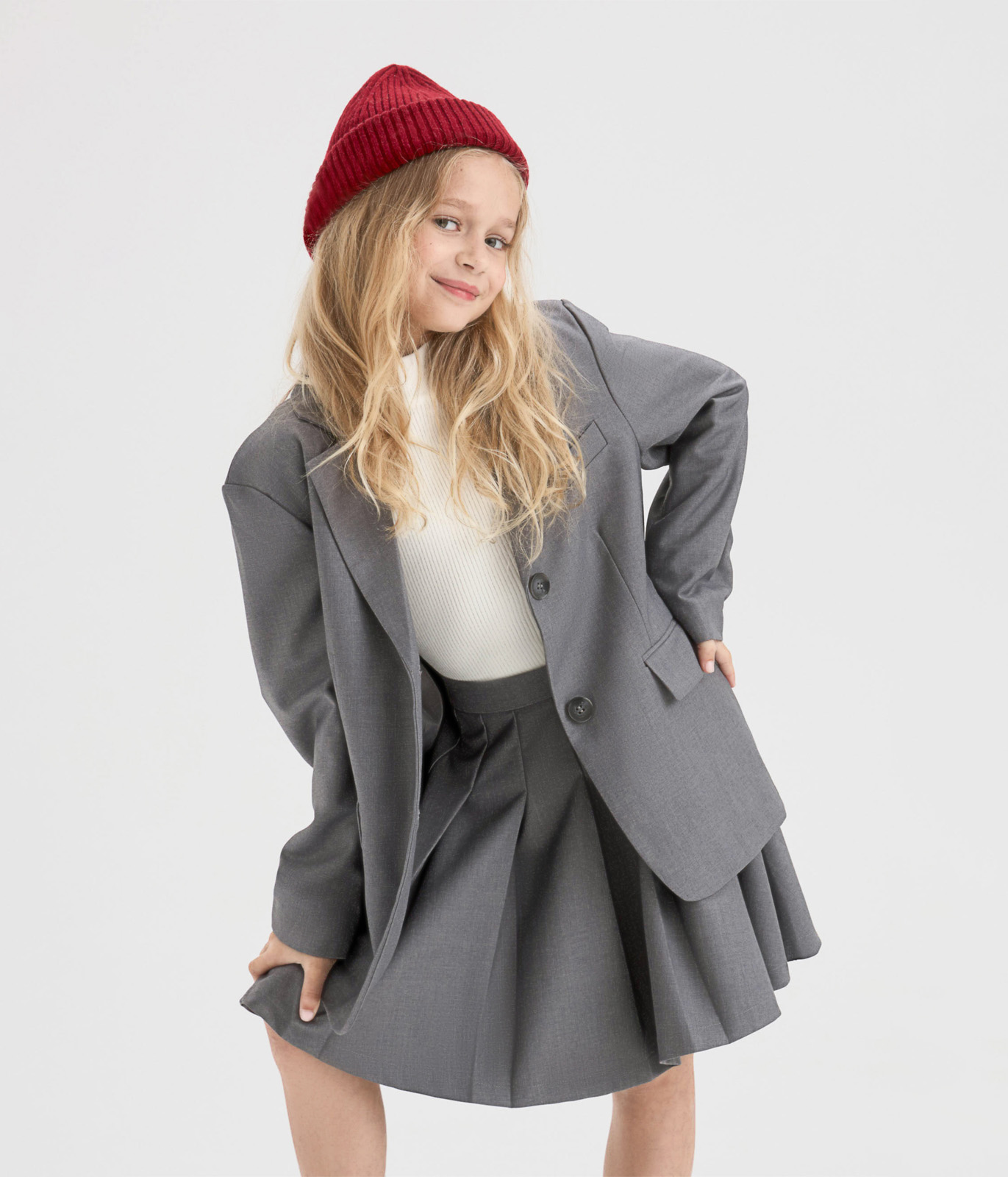 GIRLS Skirt/Юбка детская/AW25TKG016