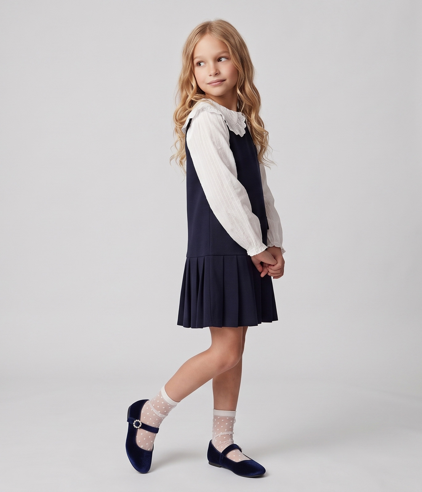 GIRLS Dress/Сарафан детский/AW25TKG014