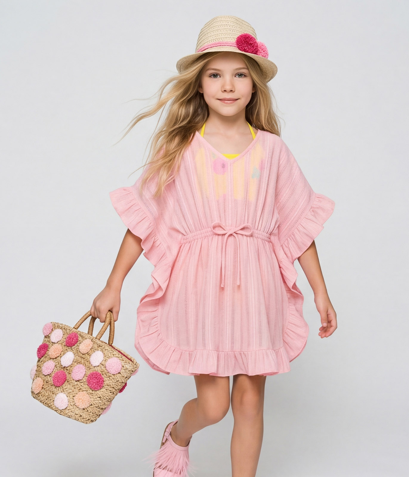 GIRLS Dress/Платье детское/SS26TKG060