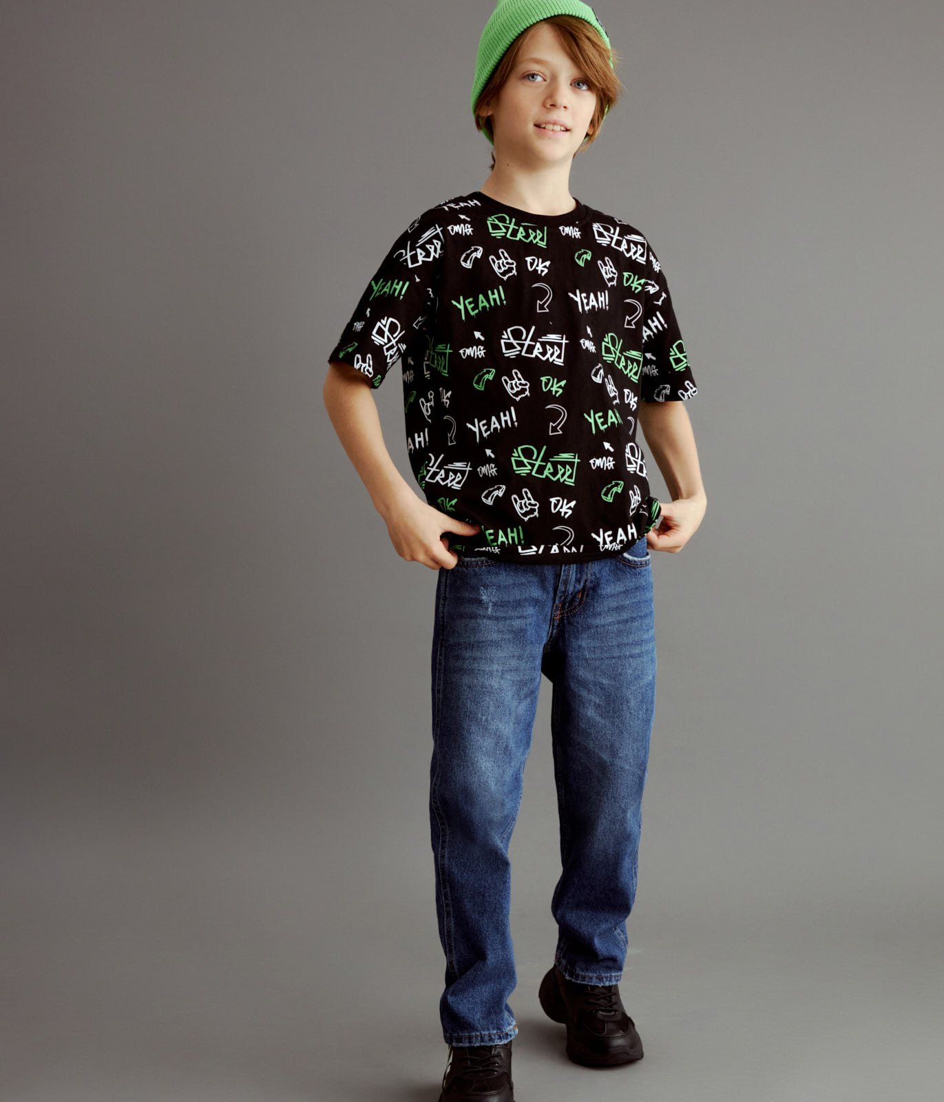 BOYS Tee SS Jersey/ Футболка детская к/р/SS24TKB061