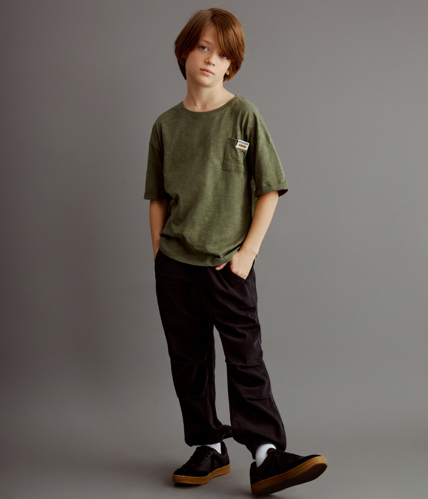 BOYS Paraсhute jeans/ Брюки детские/SS24TKB005