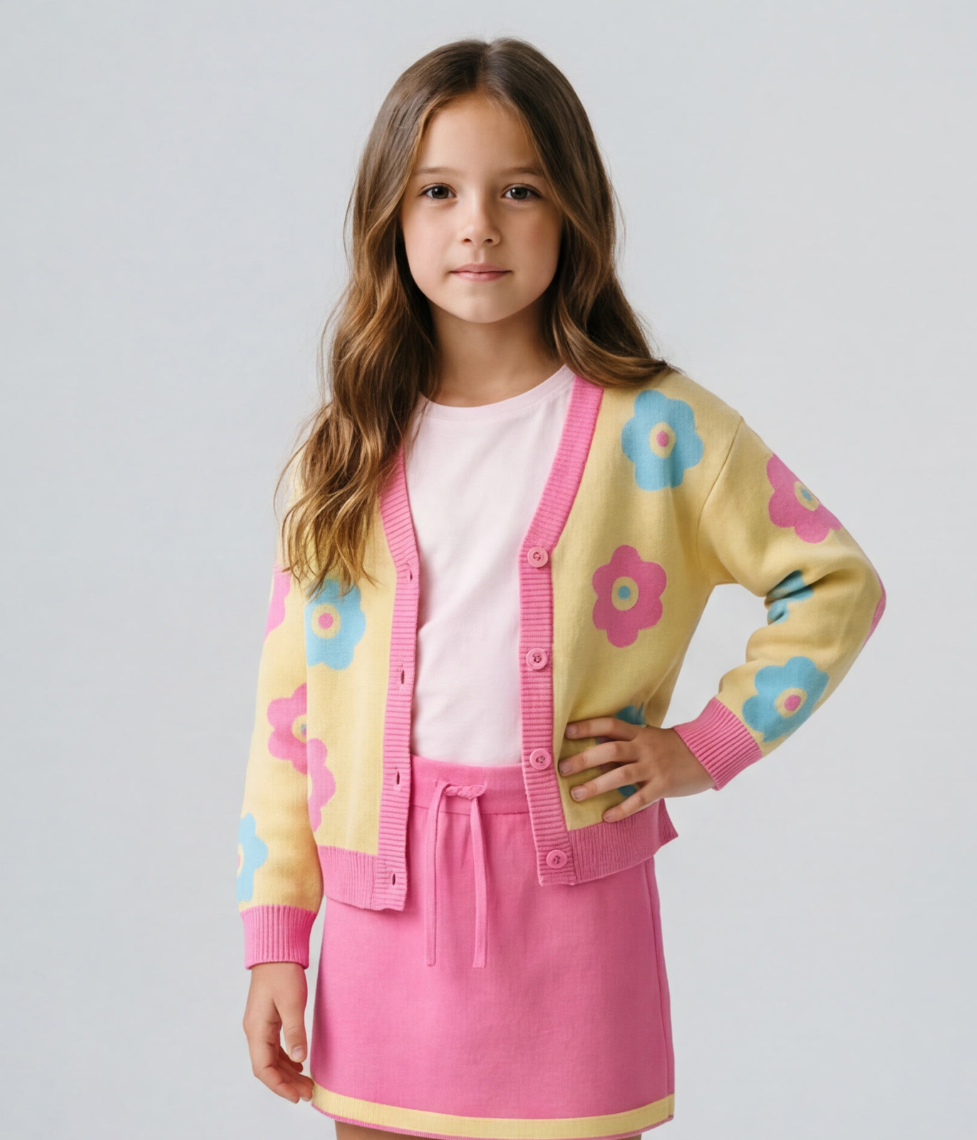 GIRLS Cardigan/Кардиган детский/SS26TKG005