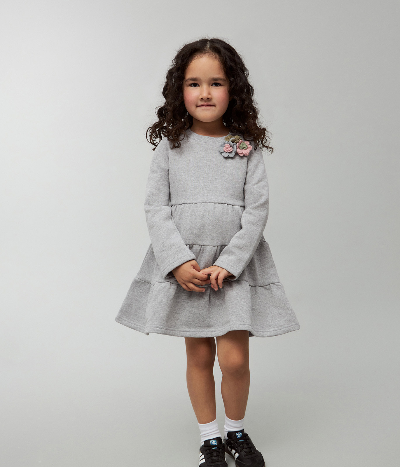 GIRLS dress LS/ Платье детское д/р/AW23TKG028