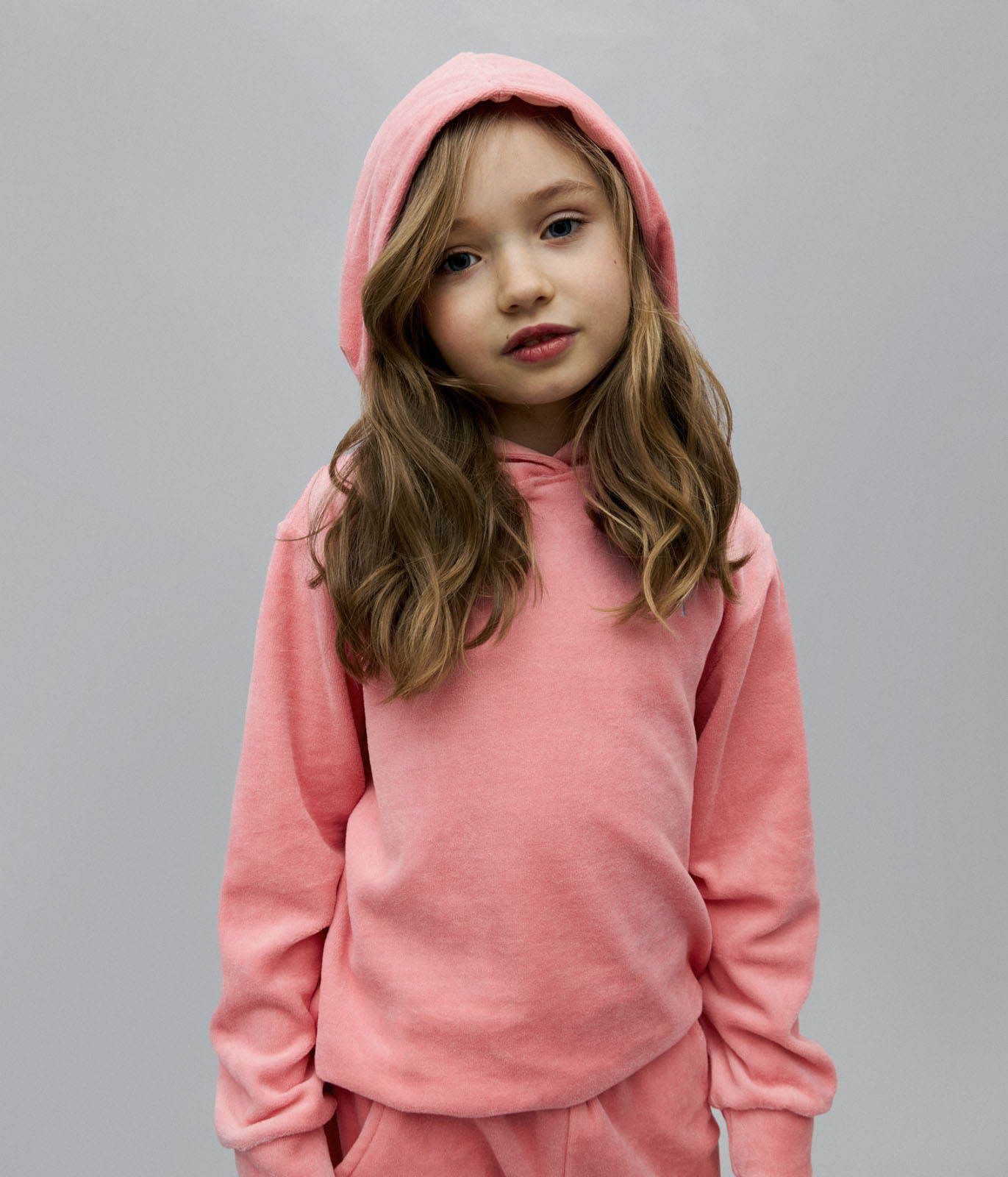 GIRLS veloure set Cardi and Joggers/ Комплект детский Кардиган и Брюки/AW23TKG036