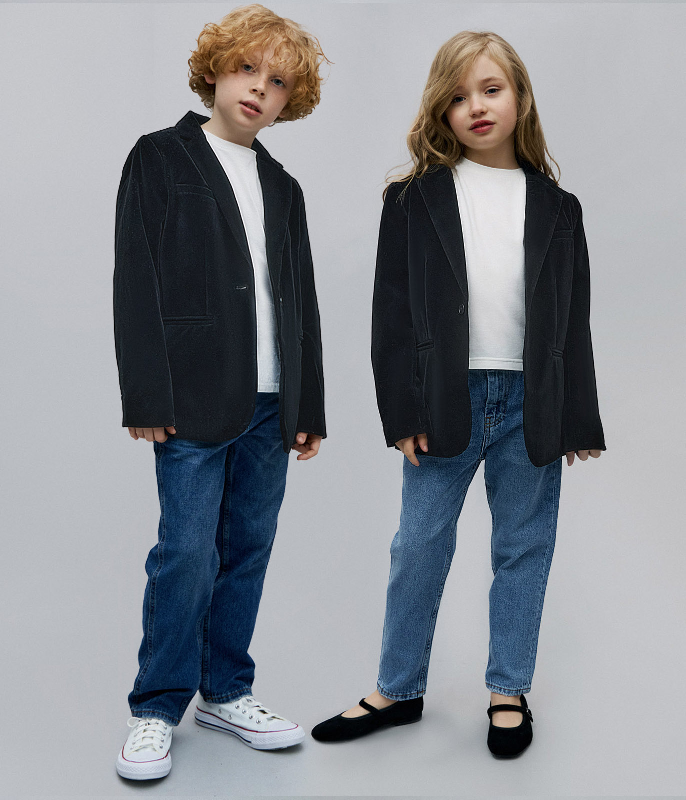BOYS Velour Blazer/Велюровый пиджак для мальчиков/AW24TKU011