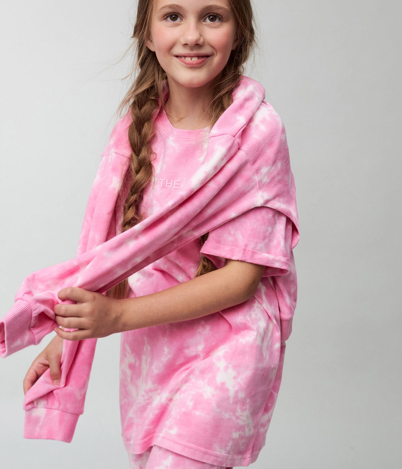 GIRLS Jumper tie dye/ Джемпер детский/SS24TKG061