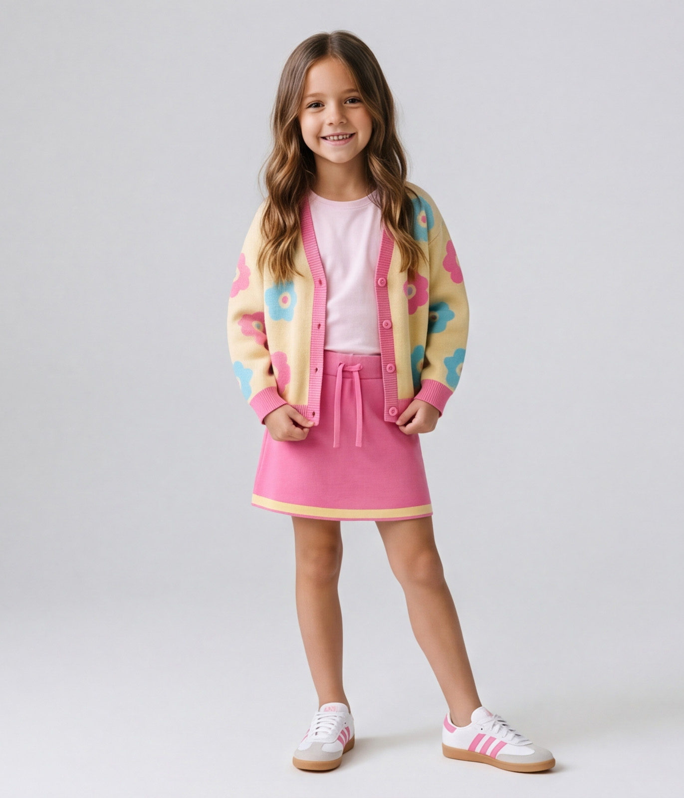 GIRLS skirt/Юбка детская/SS26TKG006