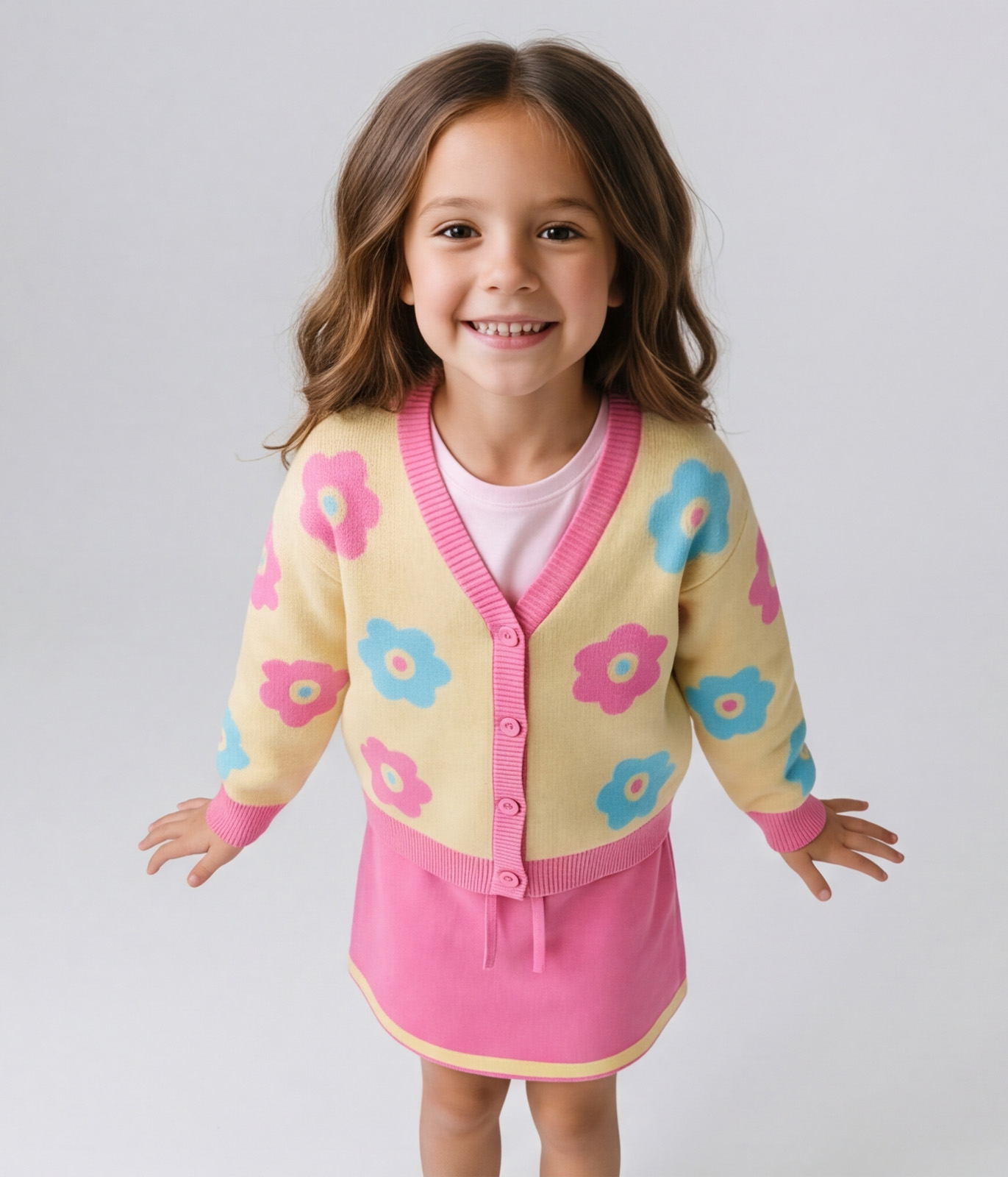 GIRLS Cardigan/Кардиган детский/SS26TKG005