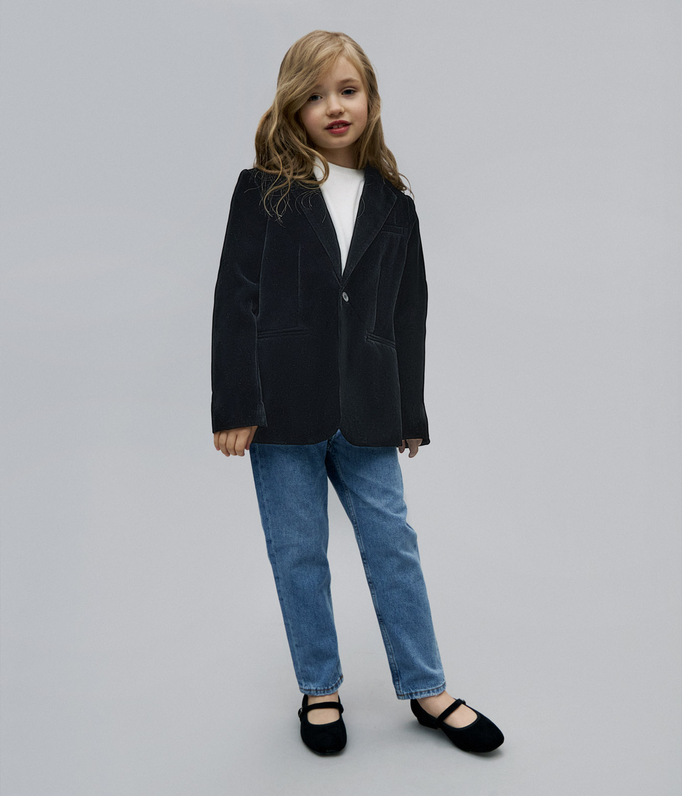 BOYS Velour Blazer/Велюровый пиджак для мальчиков/AW24TKU011