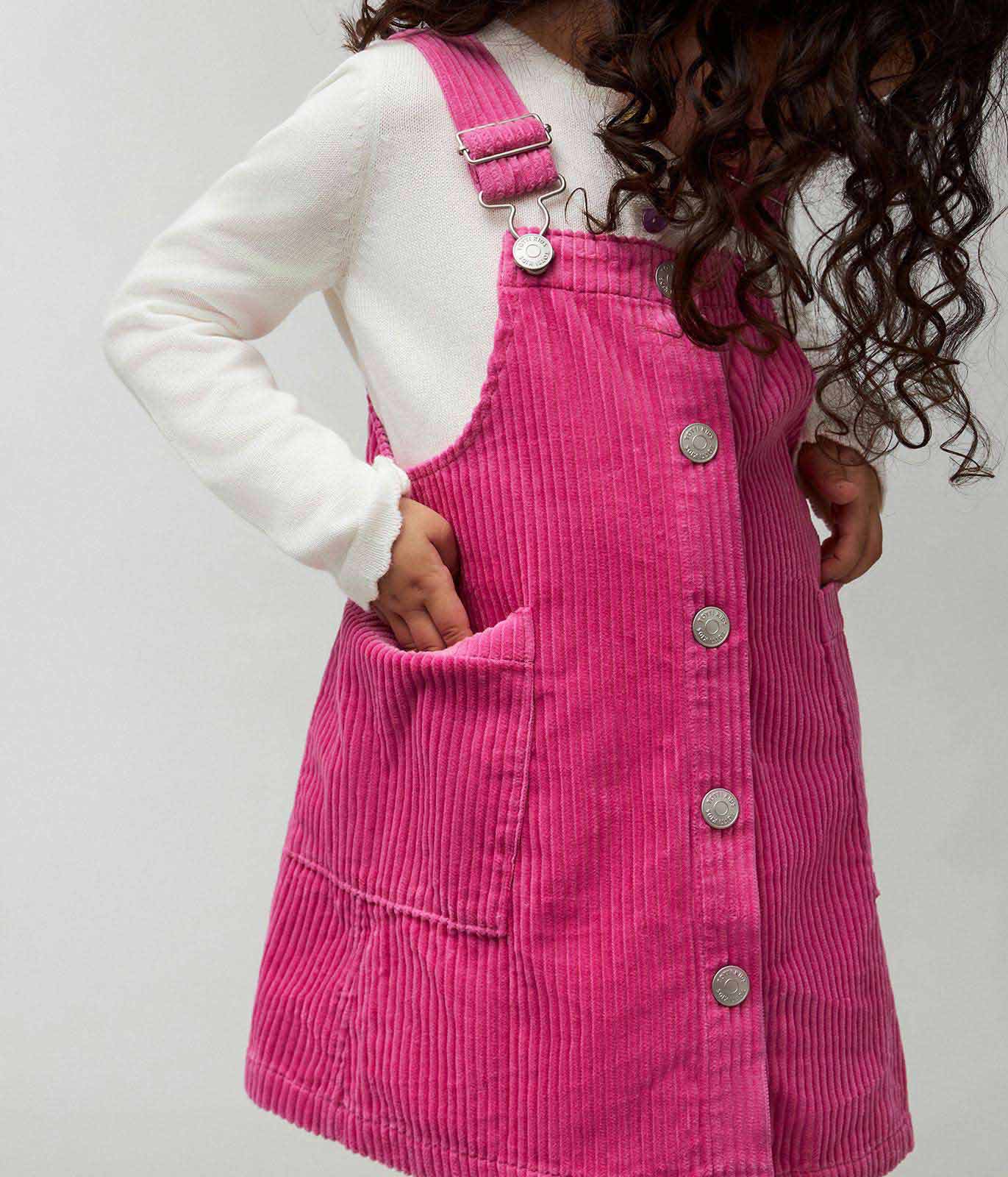 GIRLS pinny dress/ Сарафан детский/AW23TKG050