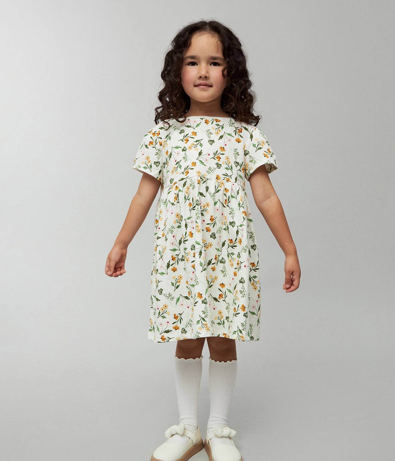GIRLS dress jersey/Платье детское/SS24TKG012