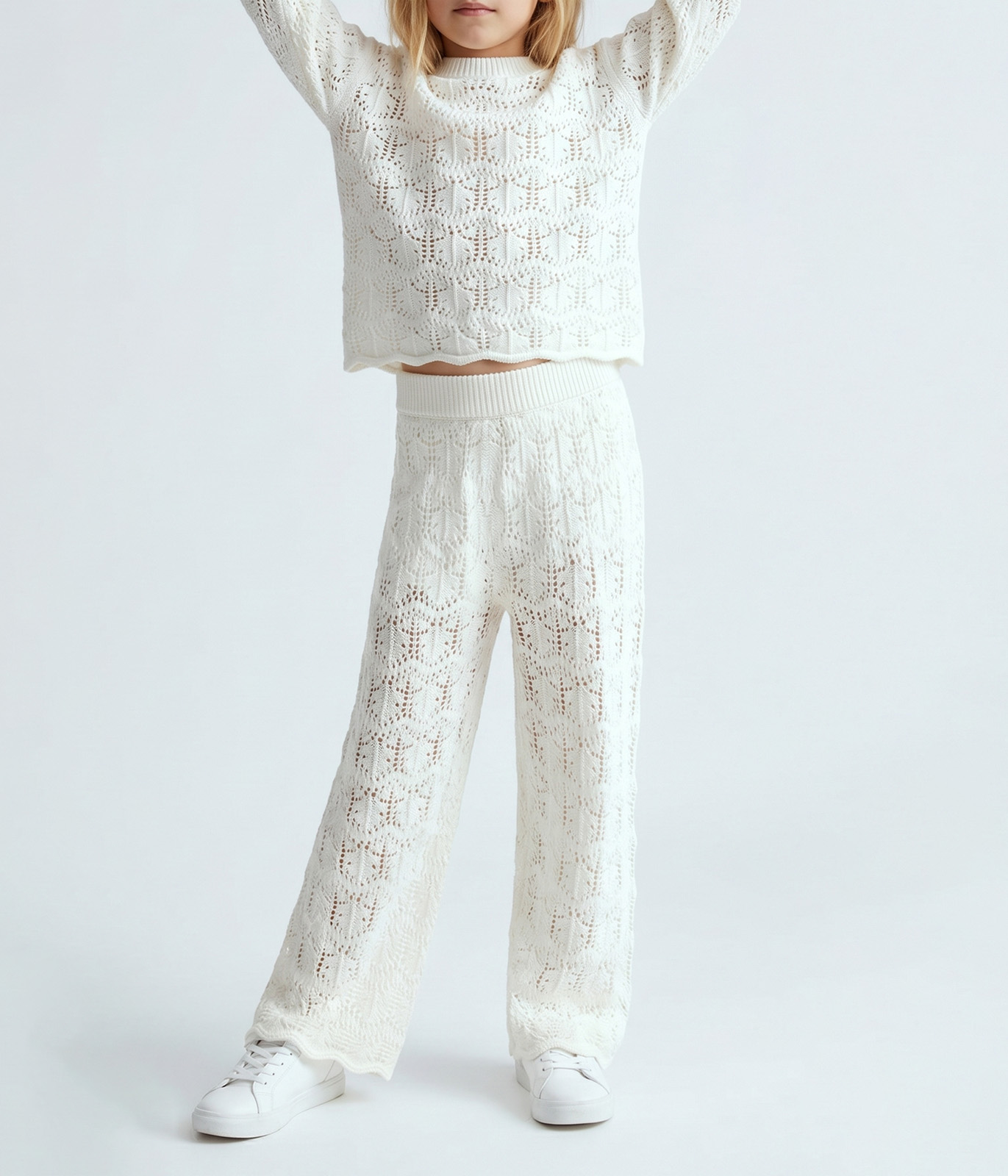 GIRLS jumper knitted/Джемпер детский/SS24TKG030