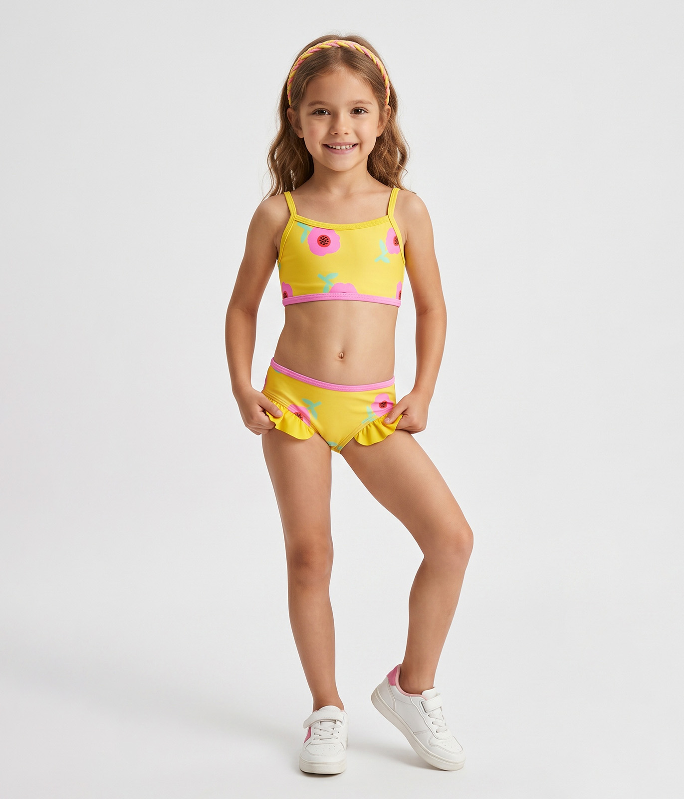 GIRLS Tankini/ Костюм купальный детский/SS24TKG050