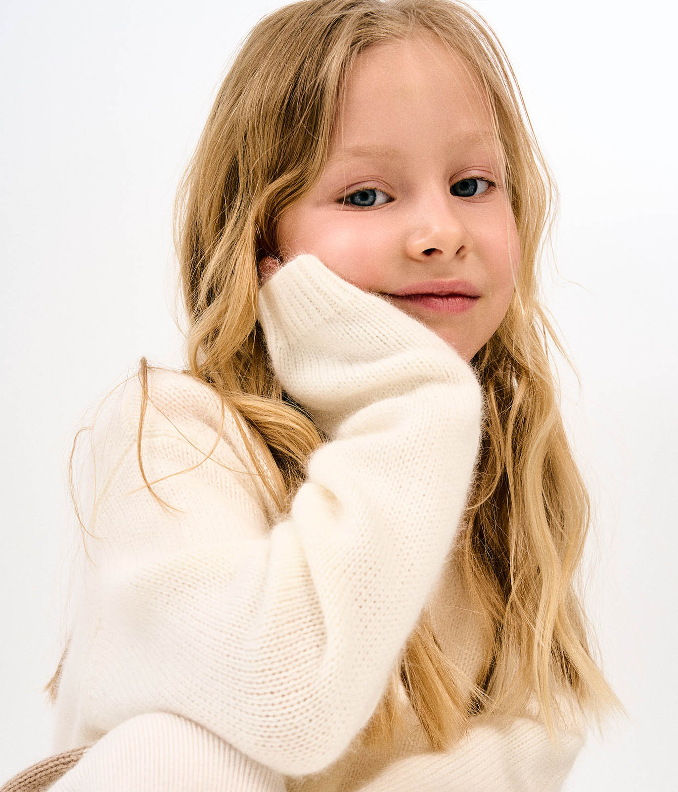 GIRLS Cardi knitted/Кардиган детский/AW23TKG044W