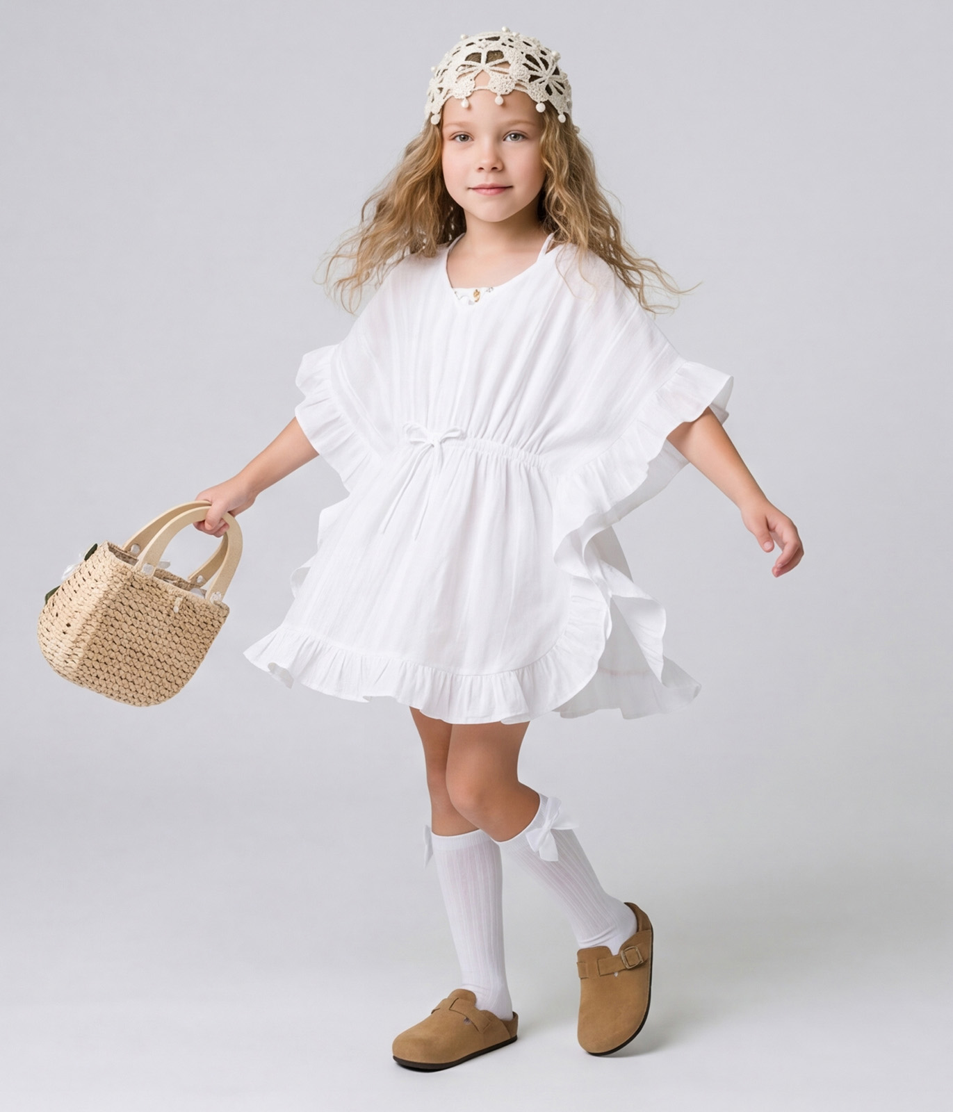 GIRLS Dress/Платье детское/SS26TKG060