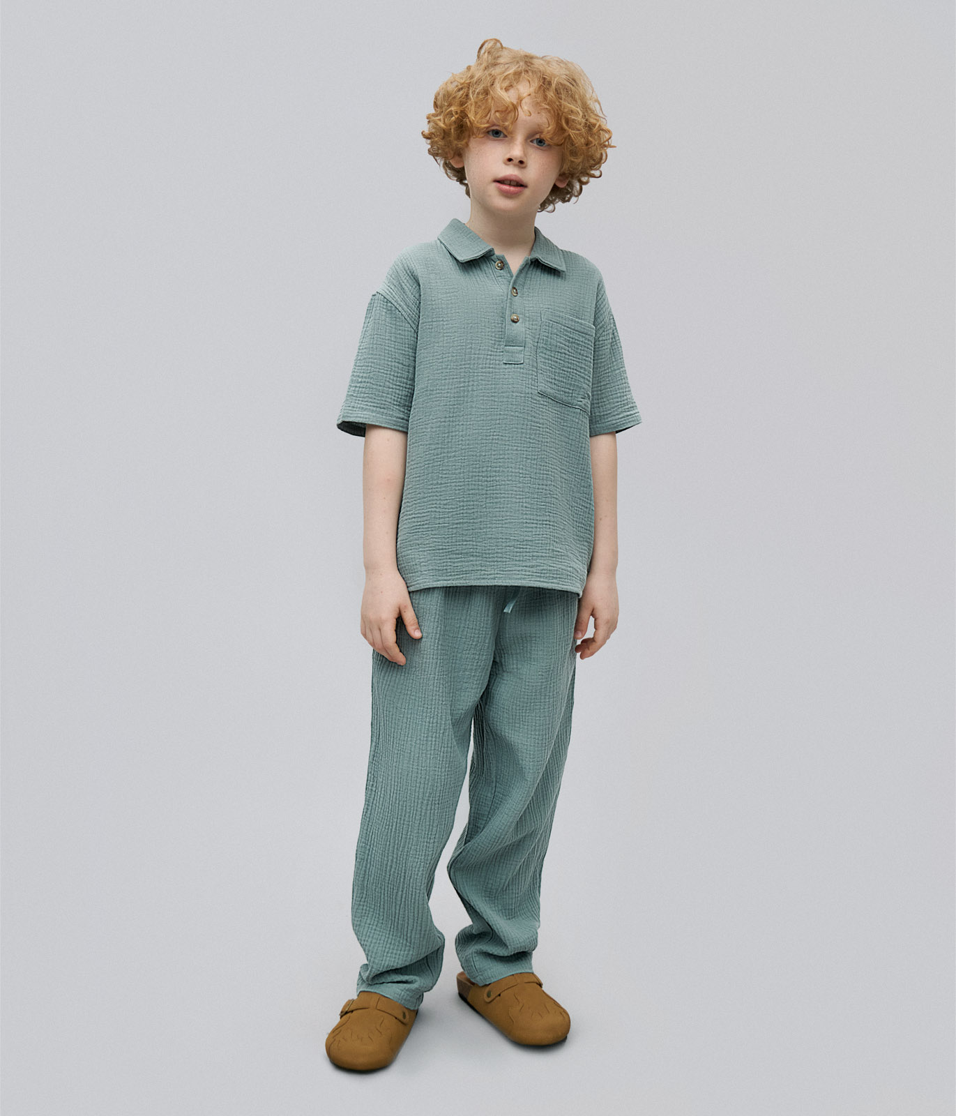 BOYS Shirt/Детская рубашка / SS25TKB004