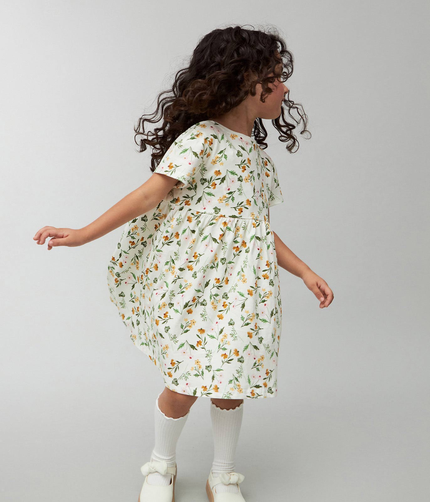 GIRLS dress jersey/Платье детское/SS24TKG012