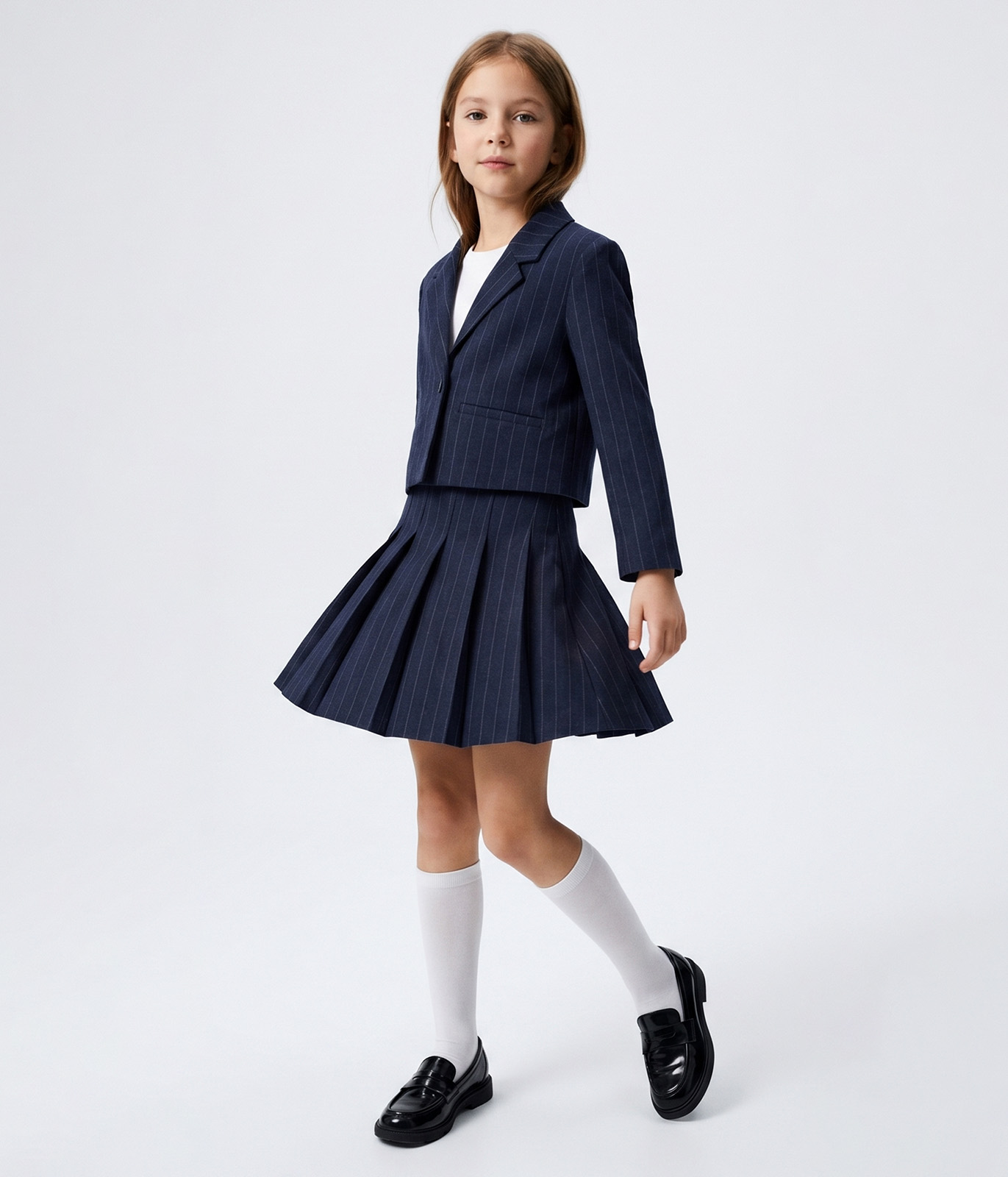 GIRLS School Skirt/ Юбка детская AW24TKG003
