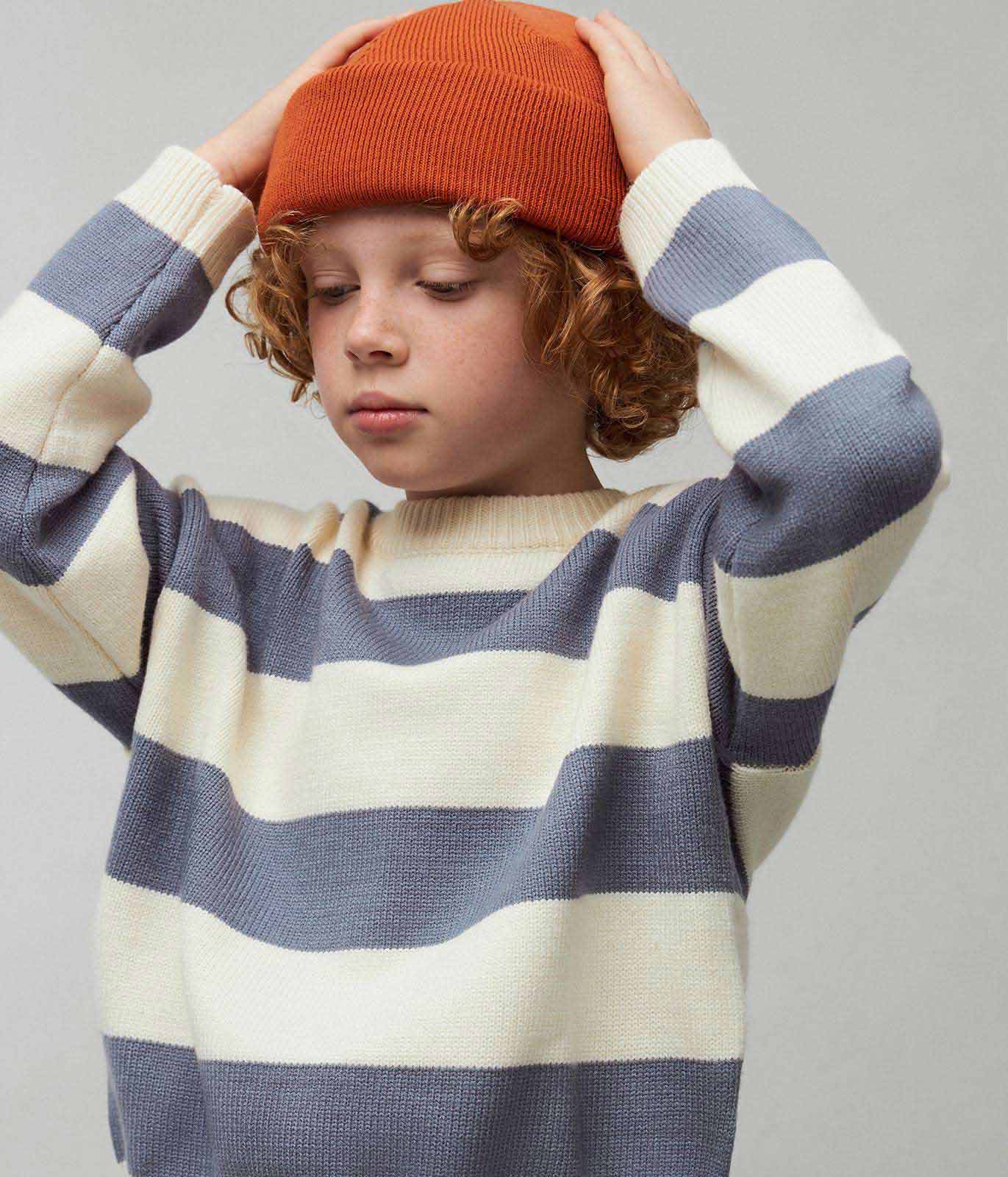 BOYS jumper knitted/Джемпер детский/SS24TKB054