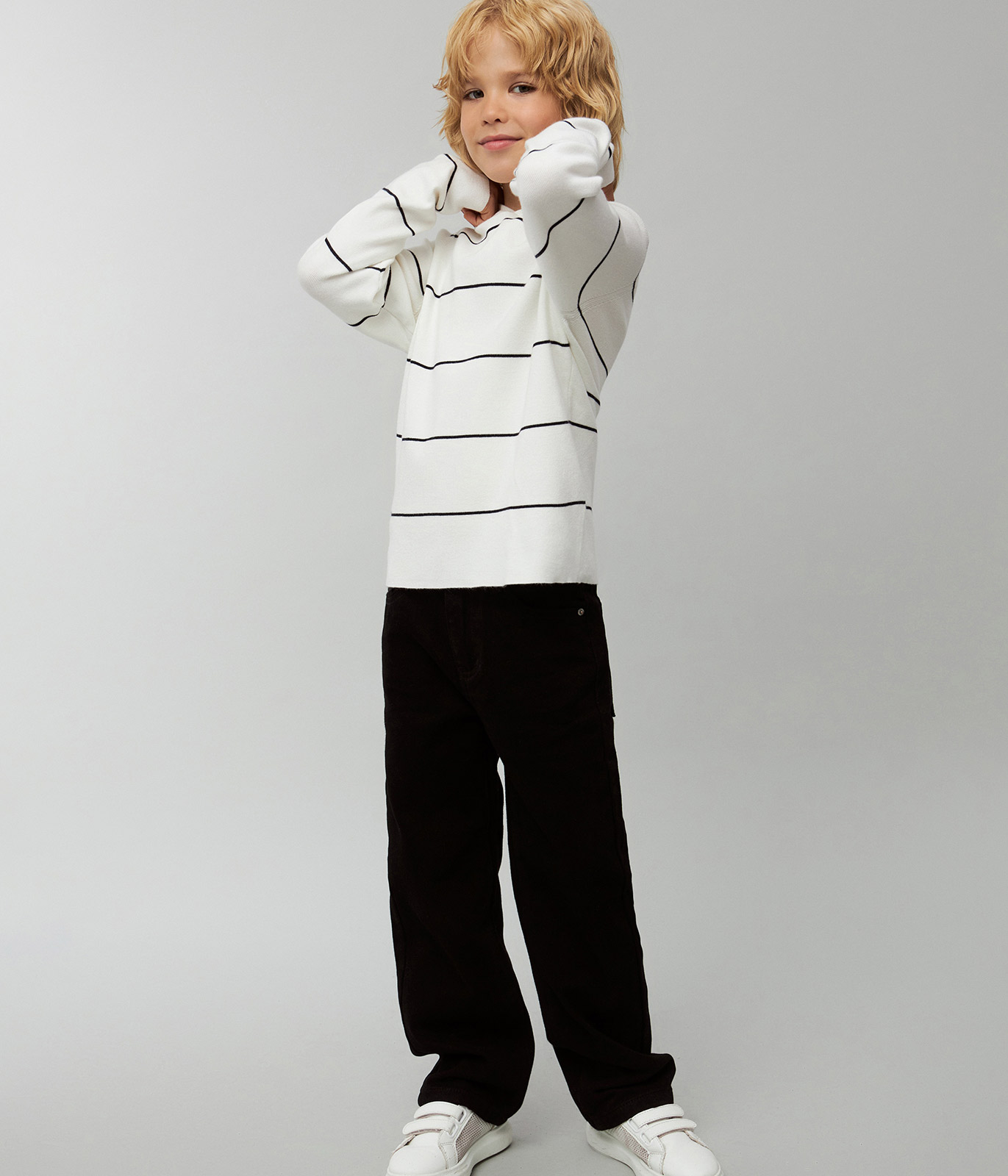 BOYS Jumper knitted/Джемпер детский/AW23TKB032