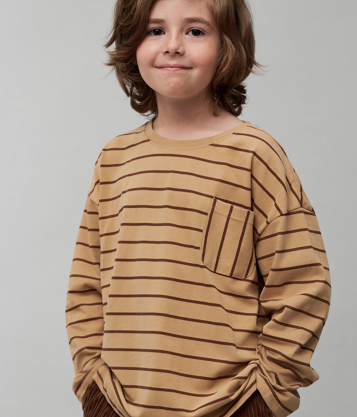BOYS Tee LS/ Футболка детская д/р/AW23TKB029