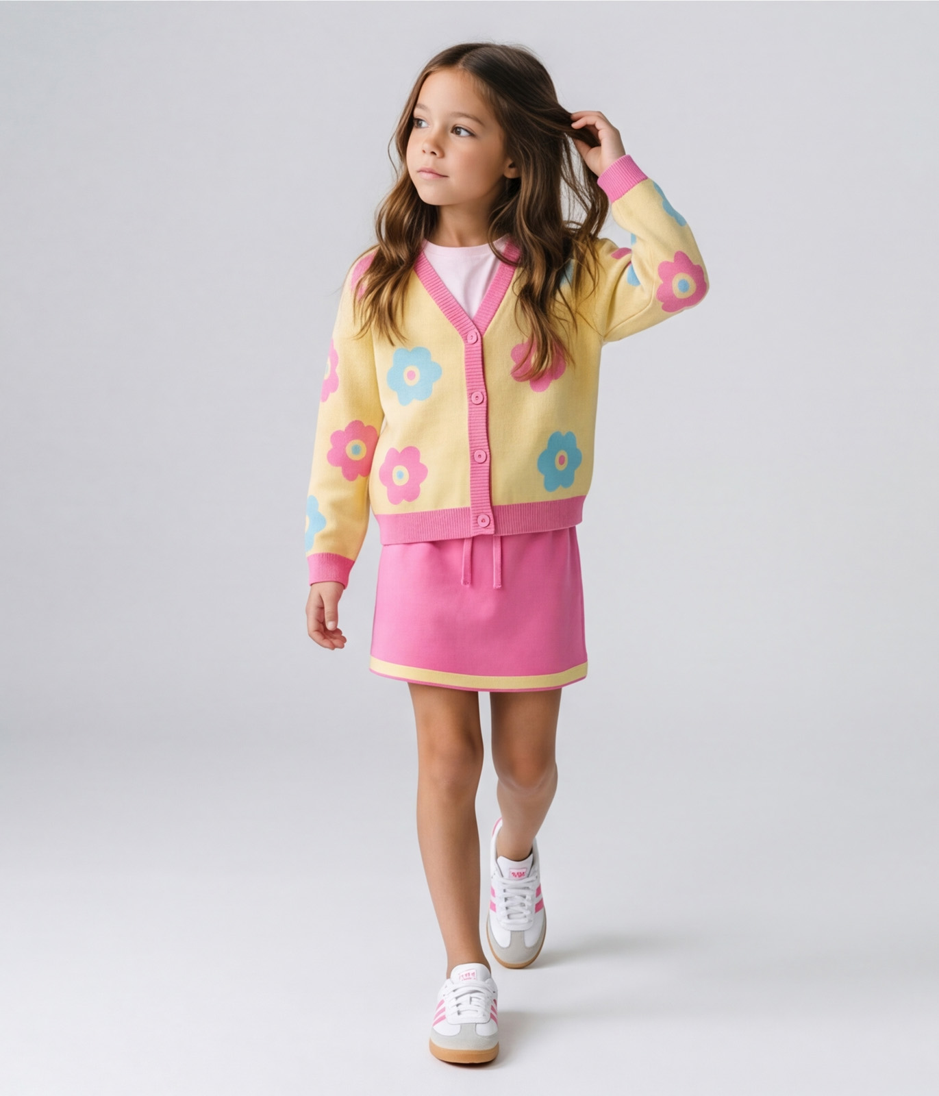GIRLS Cardigan/Кардиган детский/SS26TKG005