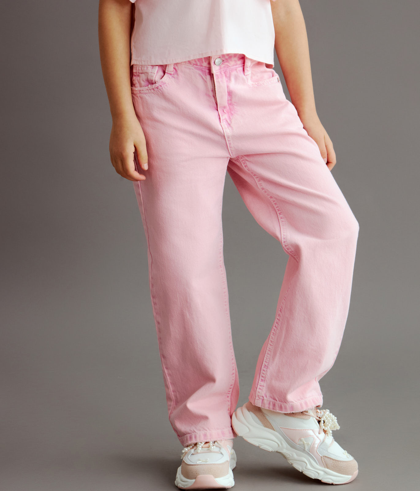 GIRLS Jeans/ Брюки детские/SS24TKG082