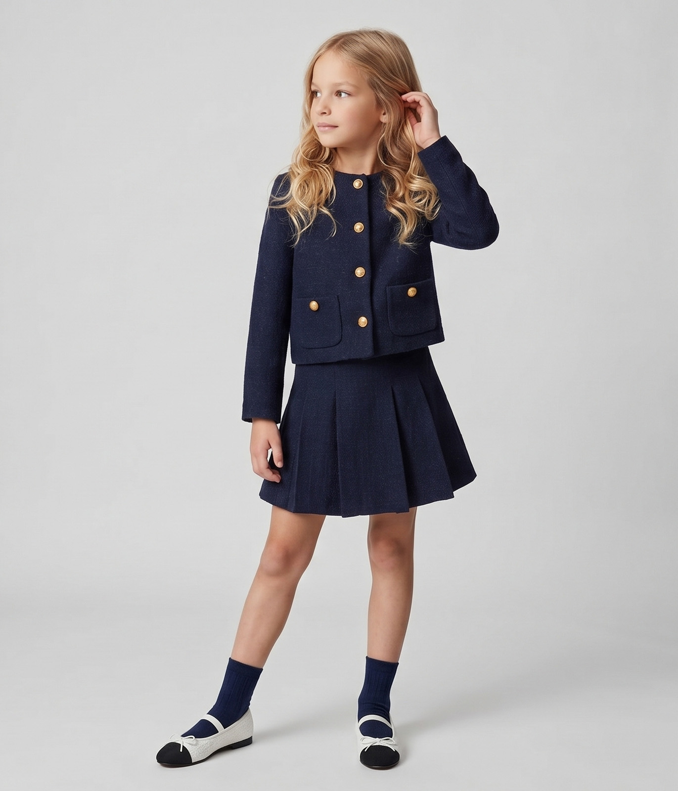 GIRLS Jacket/Жакет детский/AW26TKG001
