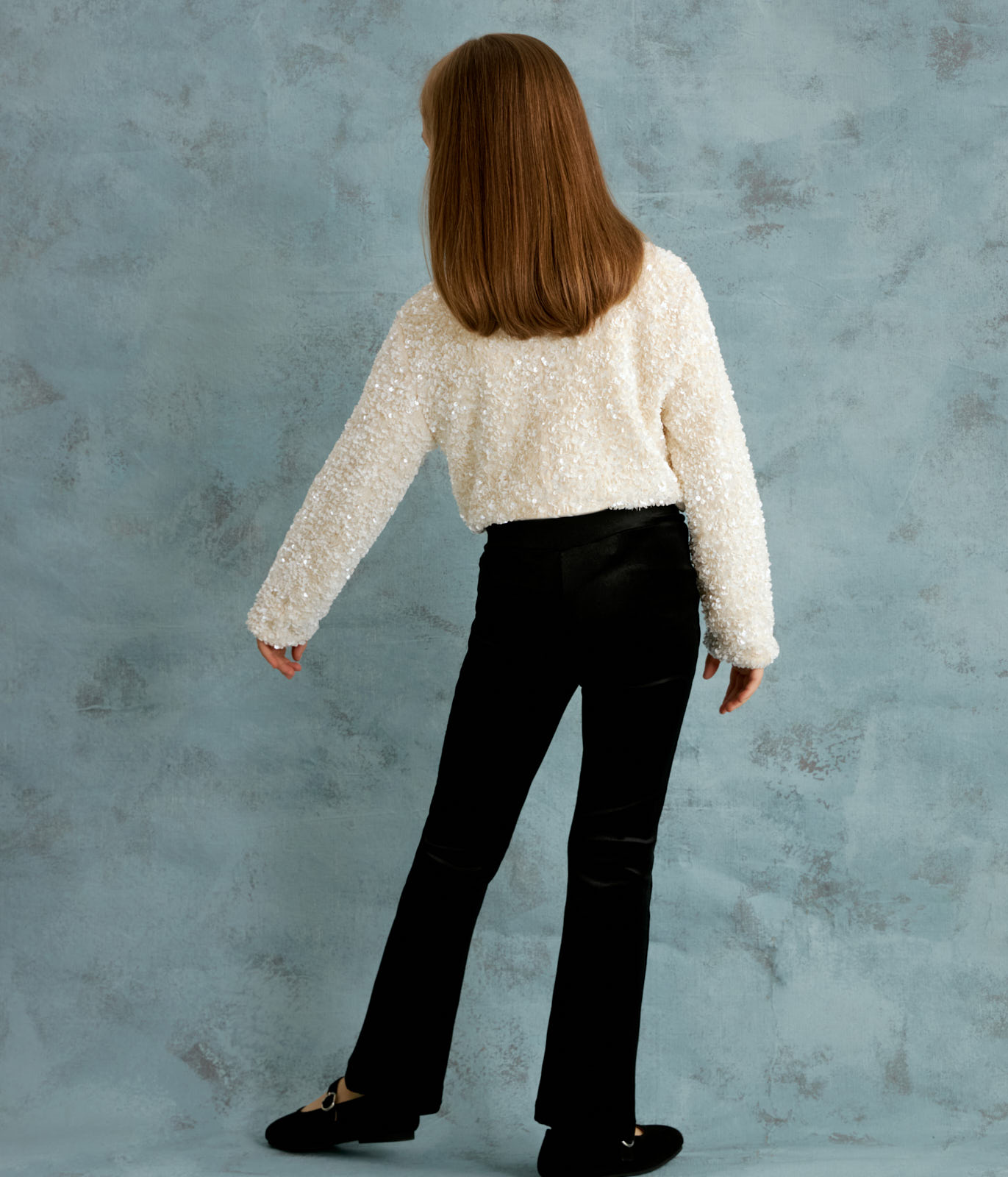 Леггинсы из велюра на резинке, арт.AW24TKG102