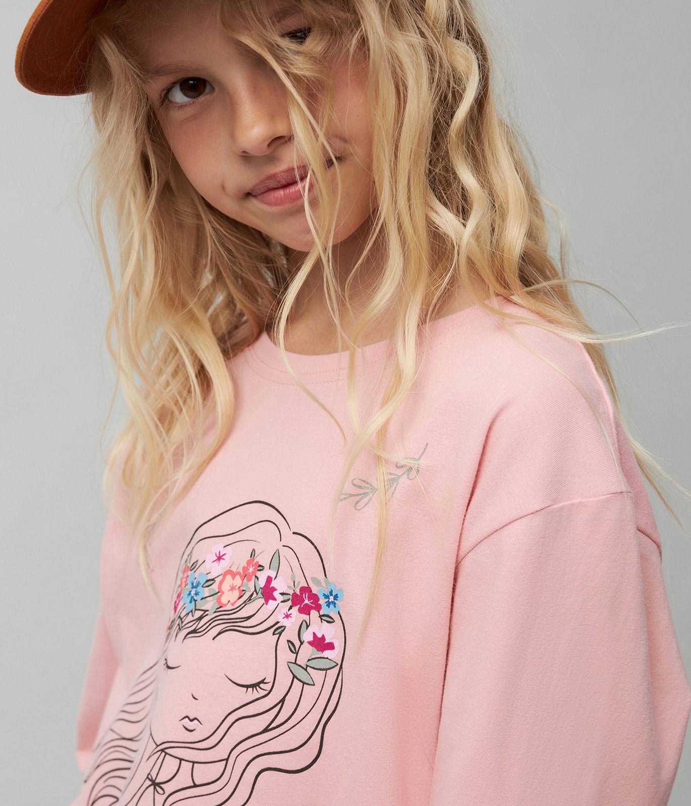 GIRLS Tee LS/ Футболка детская д/р/AW23TKG039