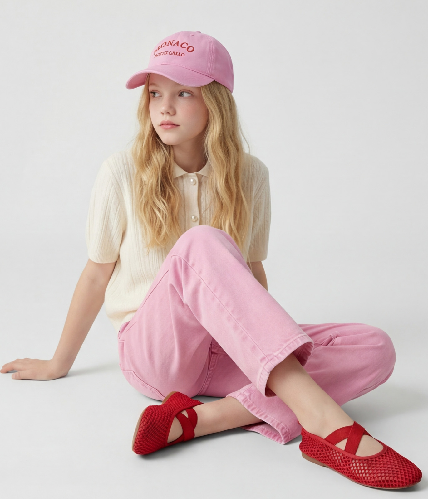 GIRLS Jeans/ Брюки детские/SS24TKG082