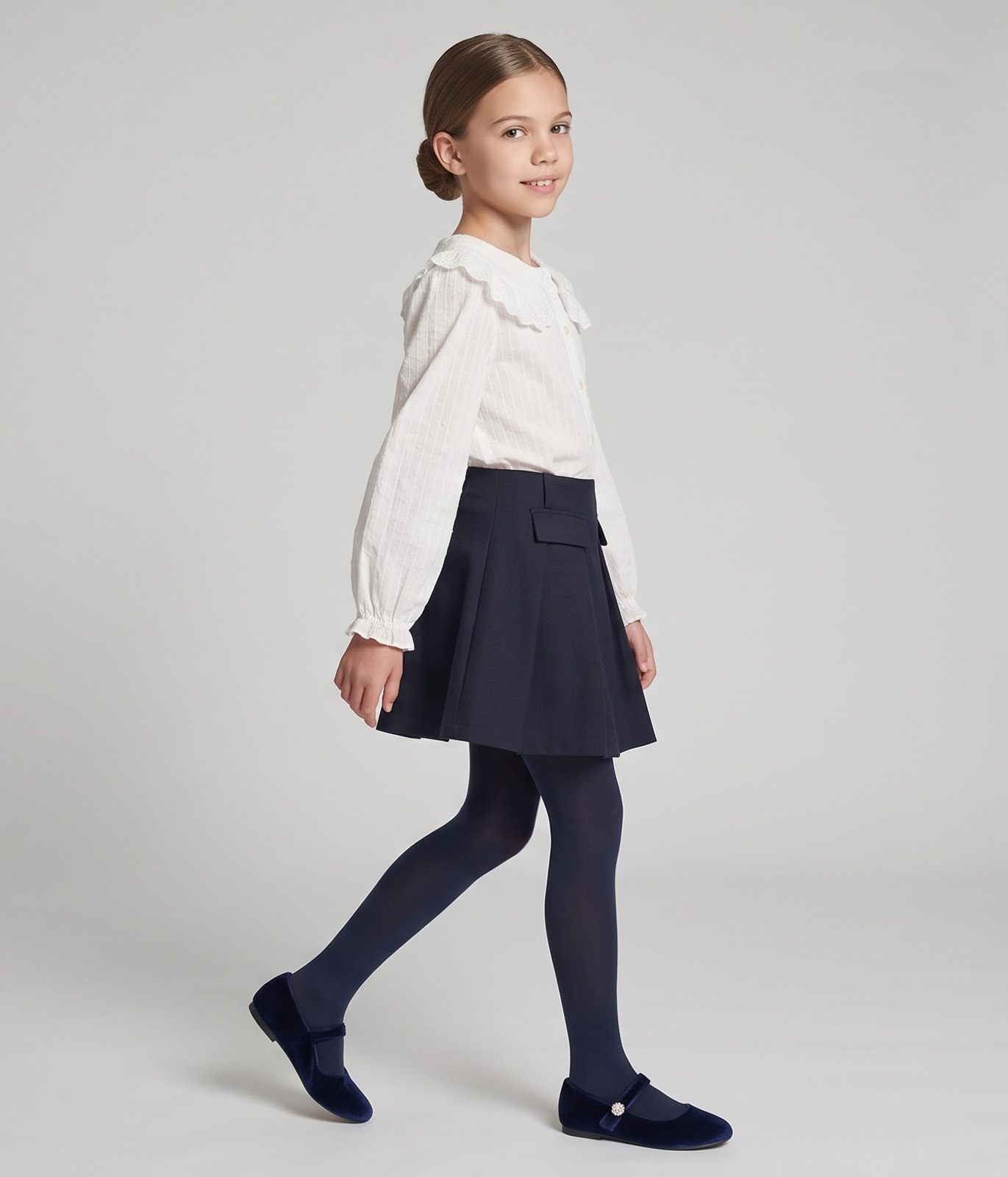 GIRLS Blouse/Блузка детская/AW25TKG021