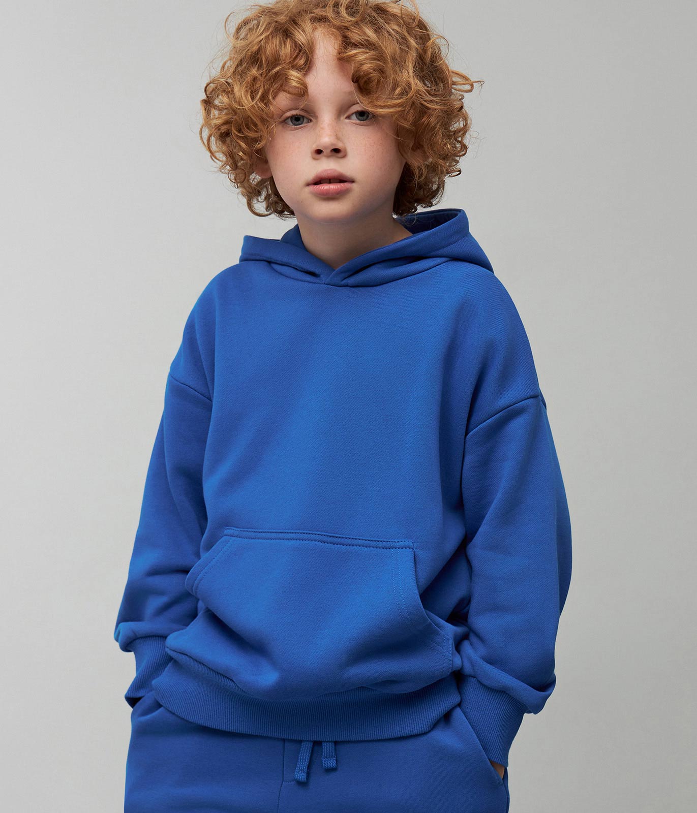 BOYS Set hoody and joggers sweat/ К-т джемпер и брюки детский/SS24TKB040