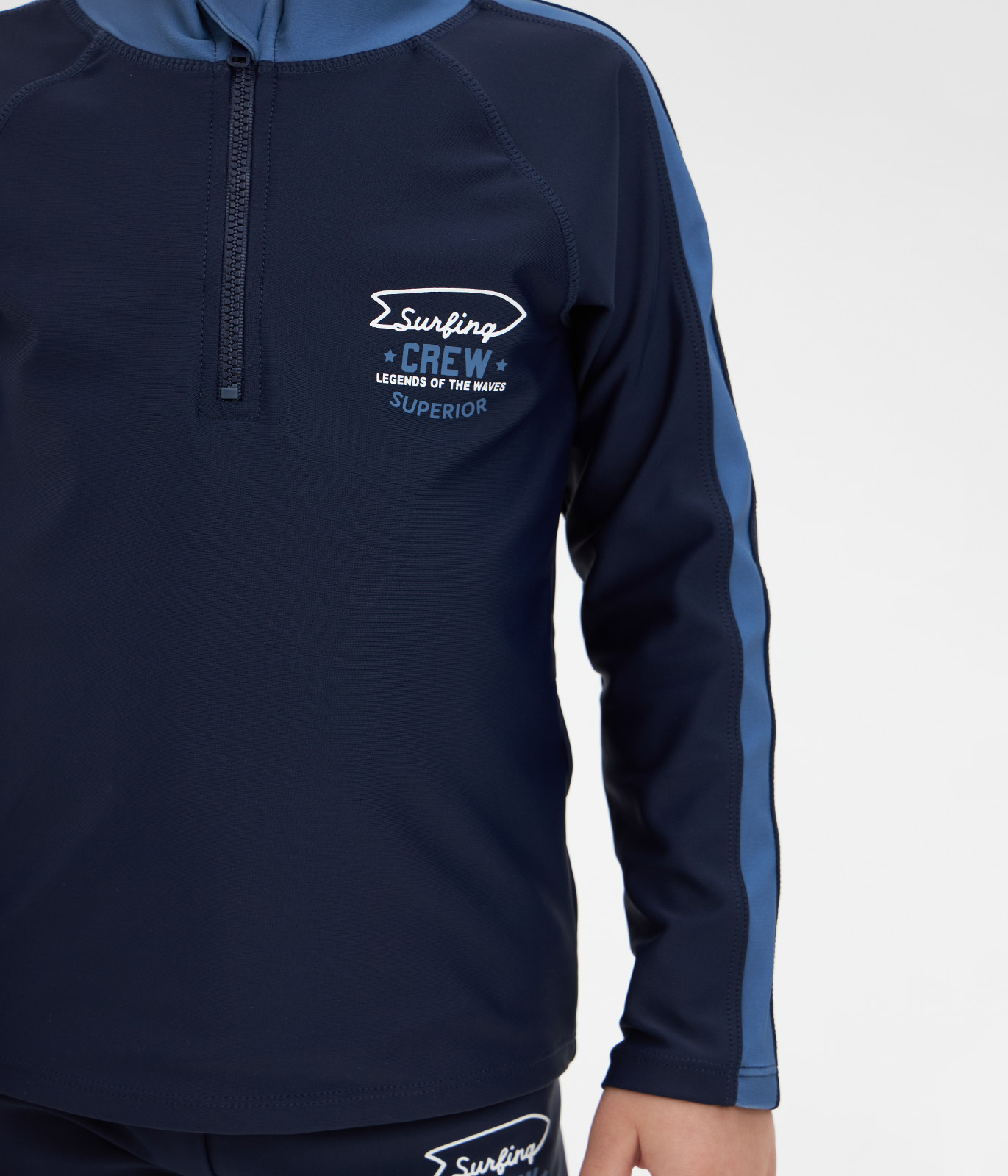 BOYS Swim tee LS/ Футболка для плавания детская/SS24TKB046